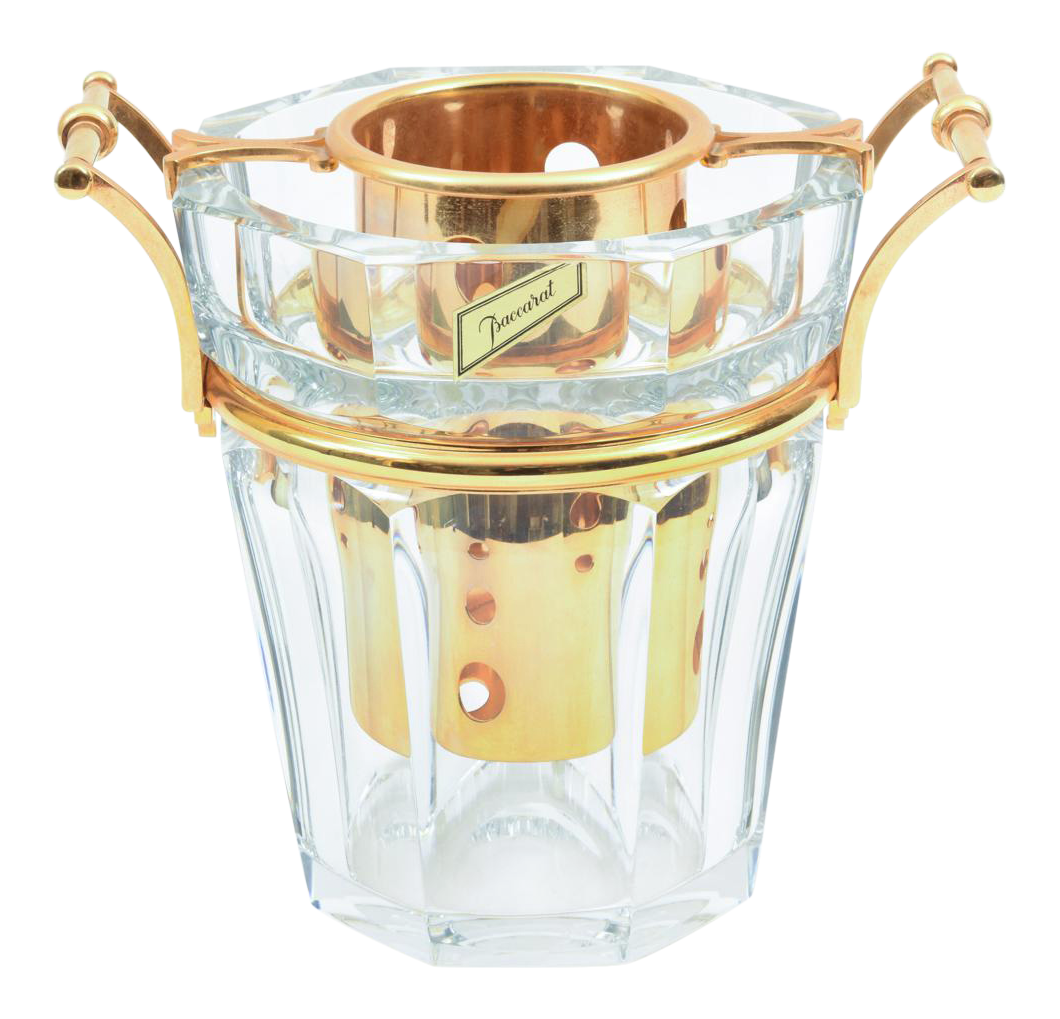 glass wine cooler bucket