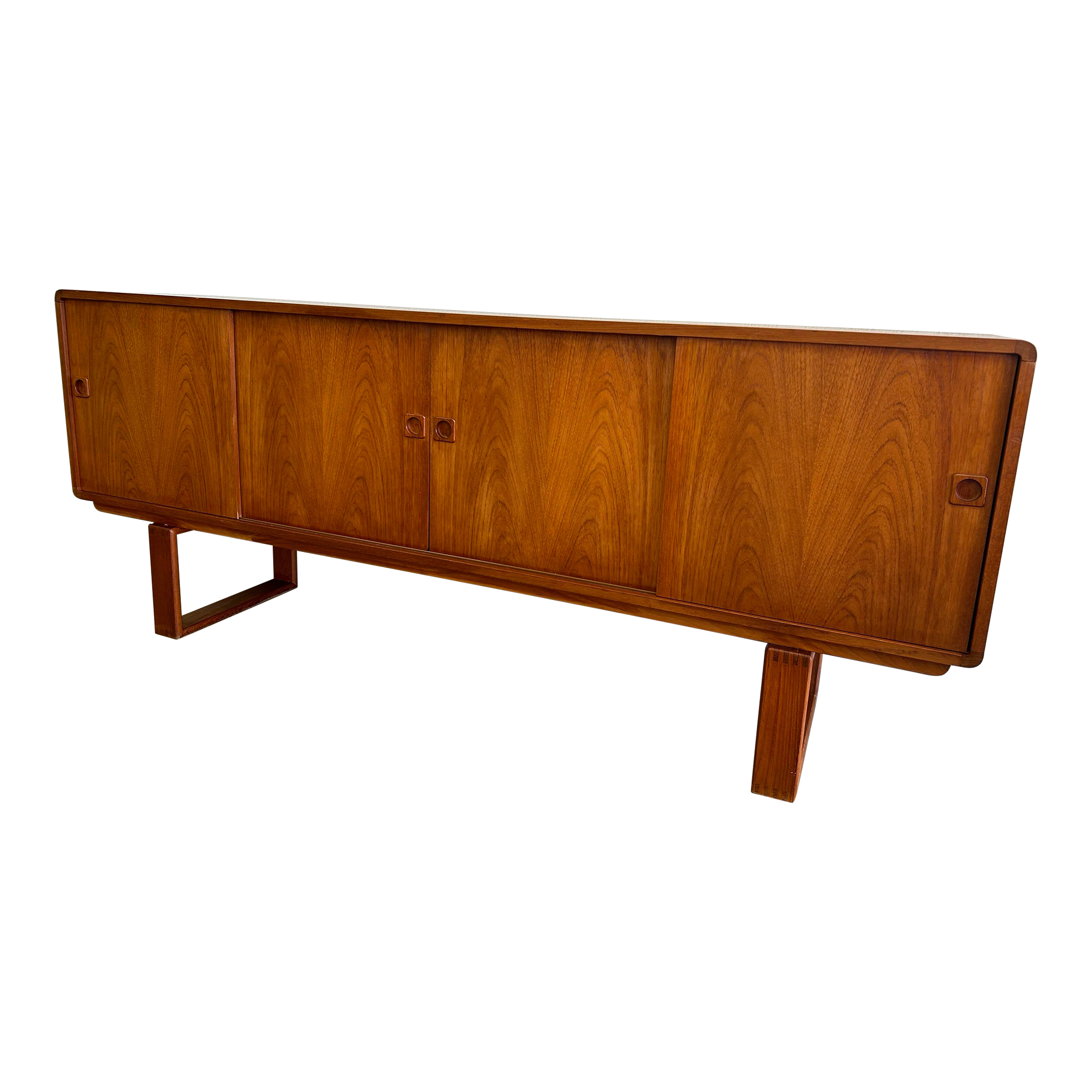 1960s Vintage Teak Credenza Chairish