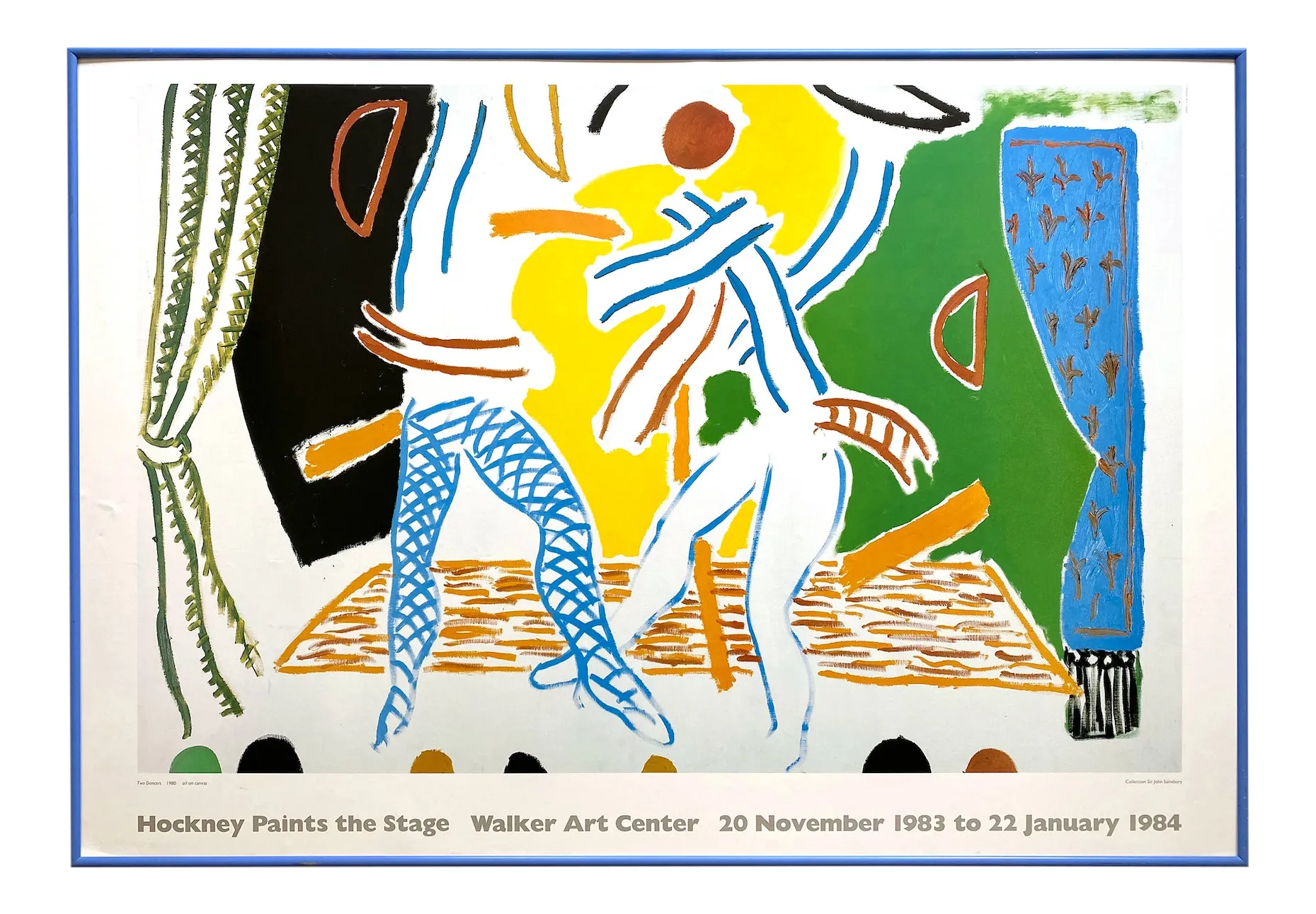 1980 David Hockney Celia,Paris ビンテージポスター 1980 David Hockney Celia,Paris ビンテージポスター 1980 David