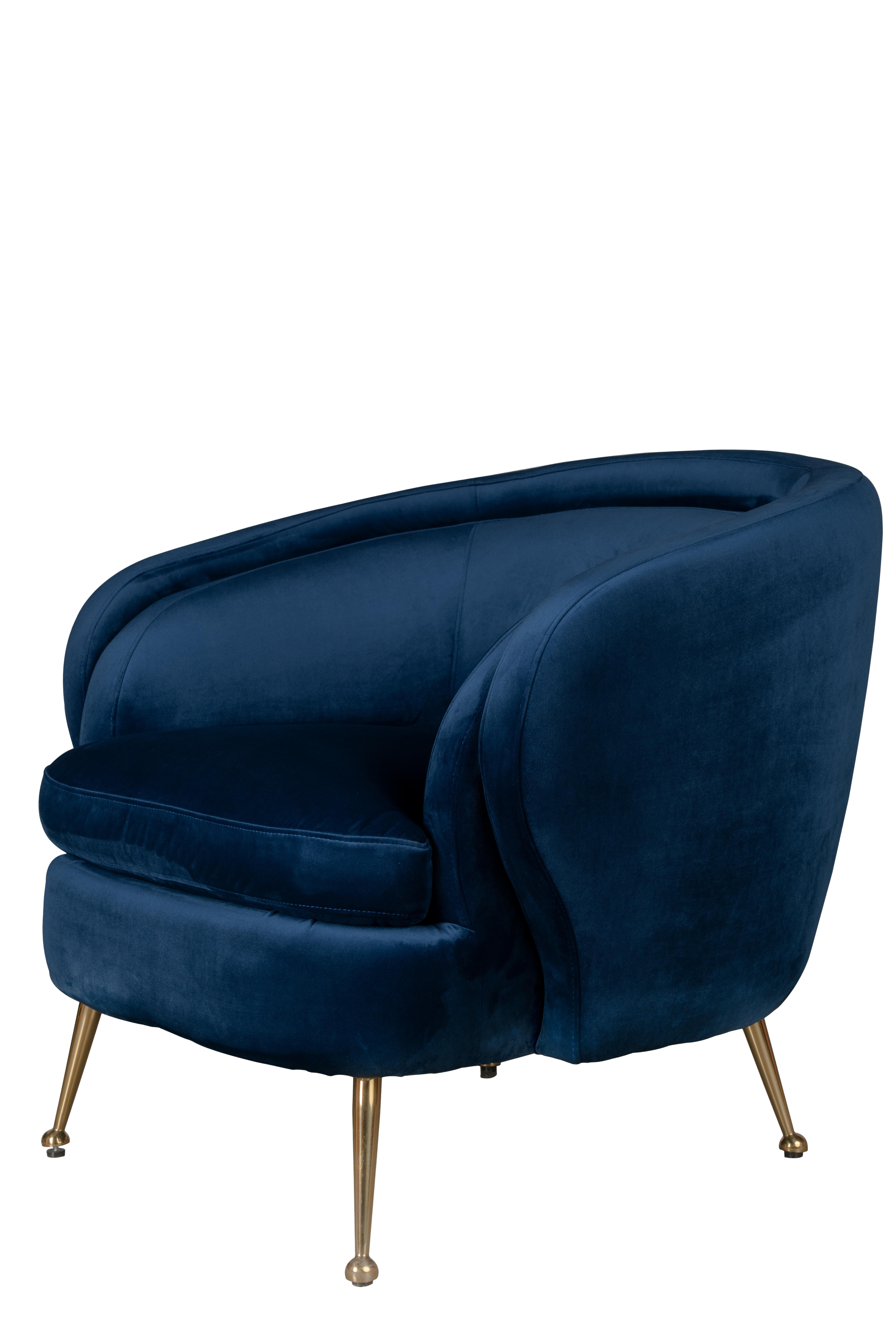 palermo patio furniture on Palermo Accent Chair In Blue Chairish