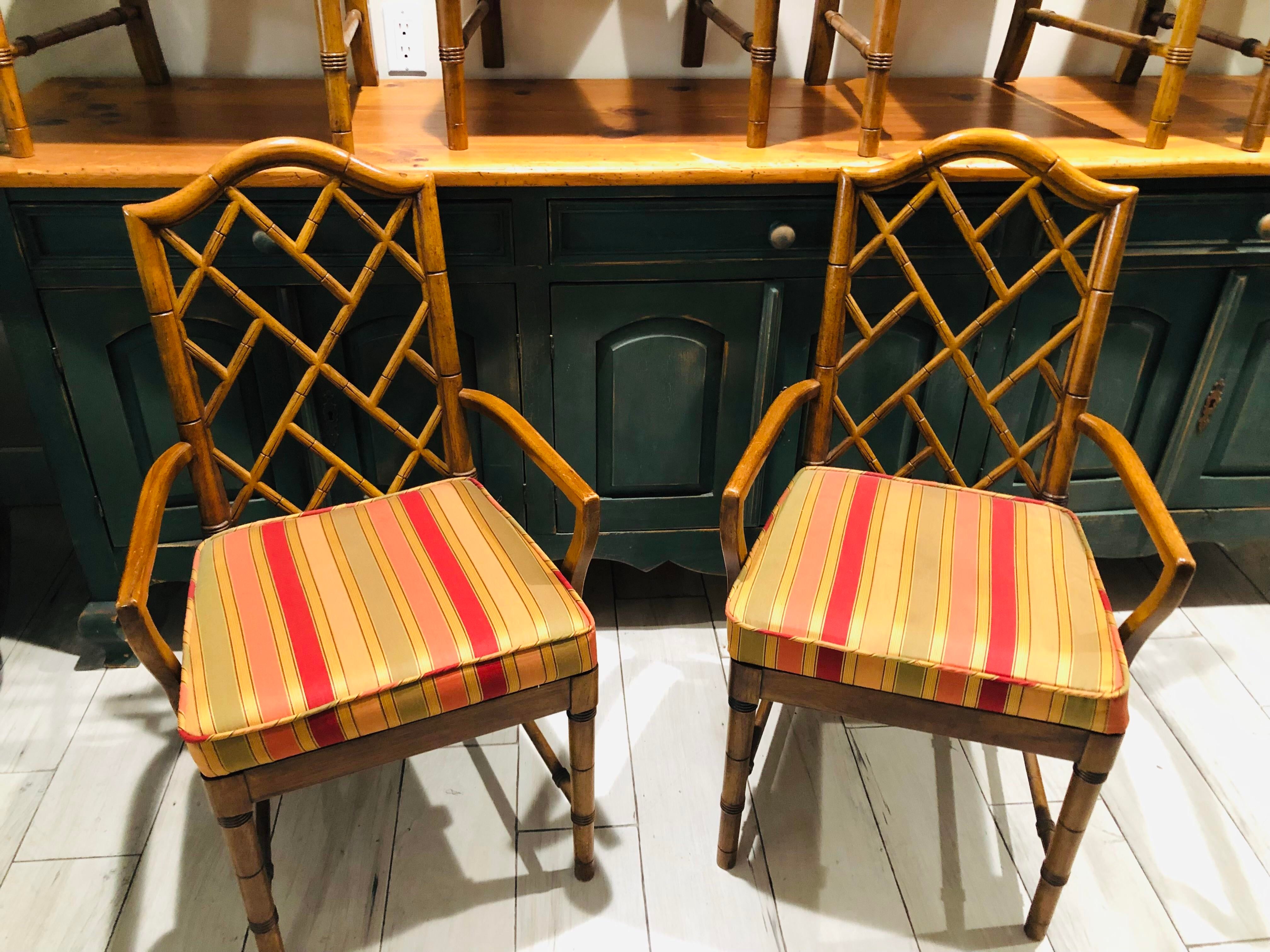 Faux bamboo chairs craigslist clearance