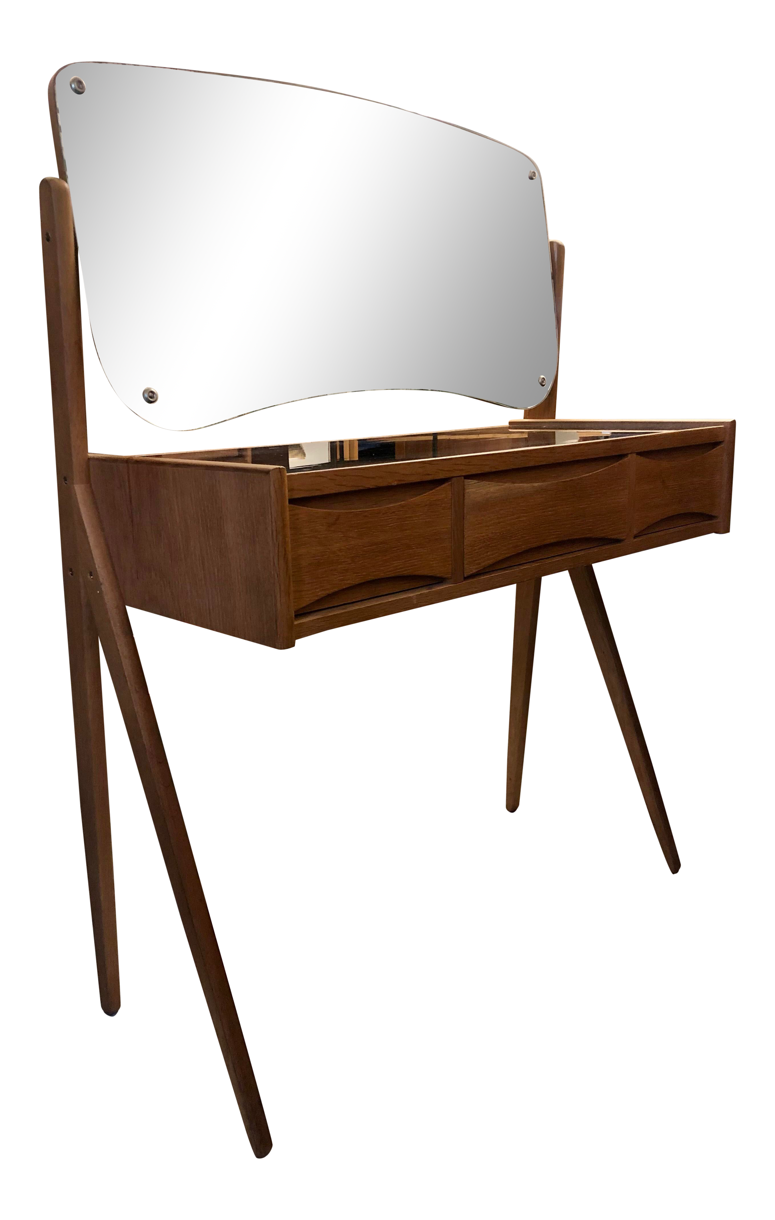 Mid century online modern vanity desk