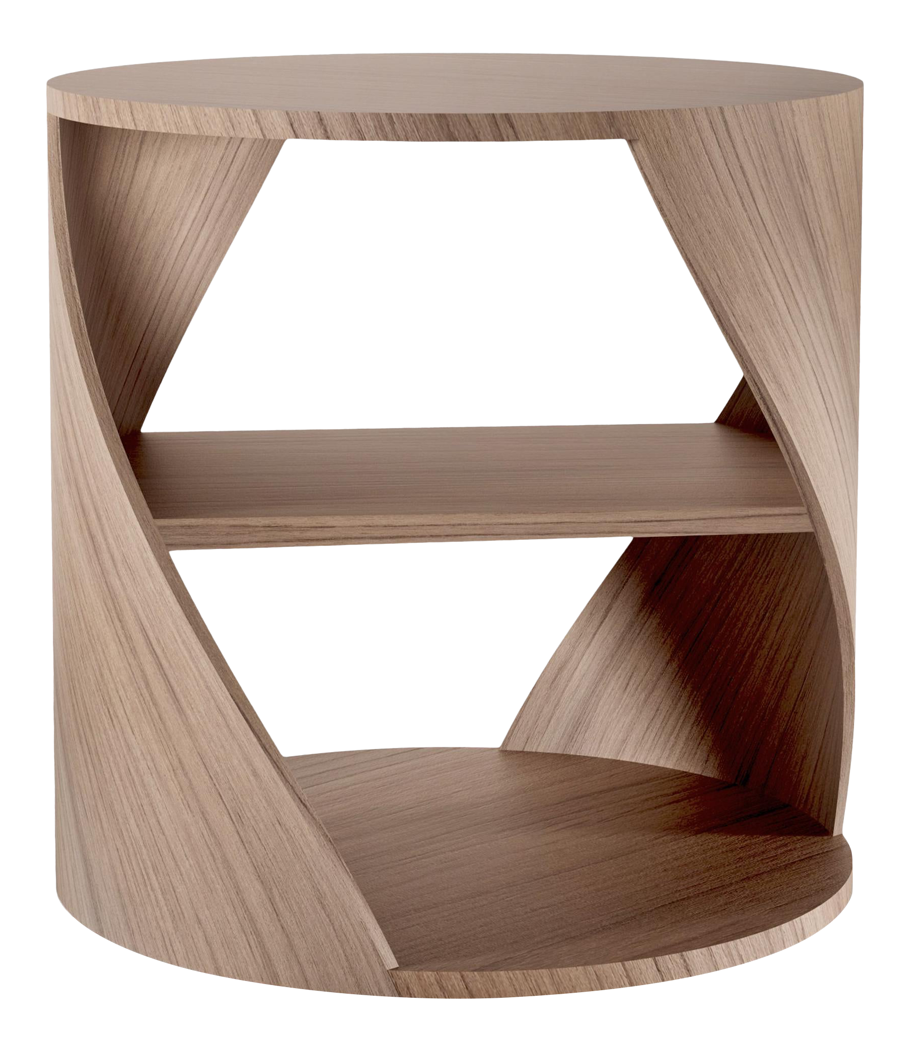 Mydna Walnut Decorative Side Table By Joel Escalona Chairish