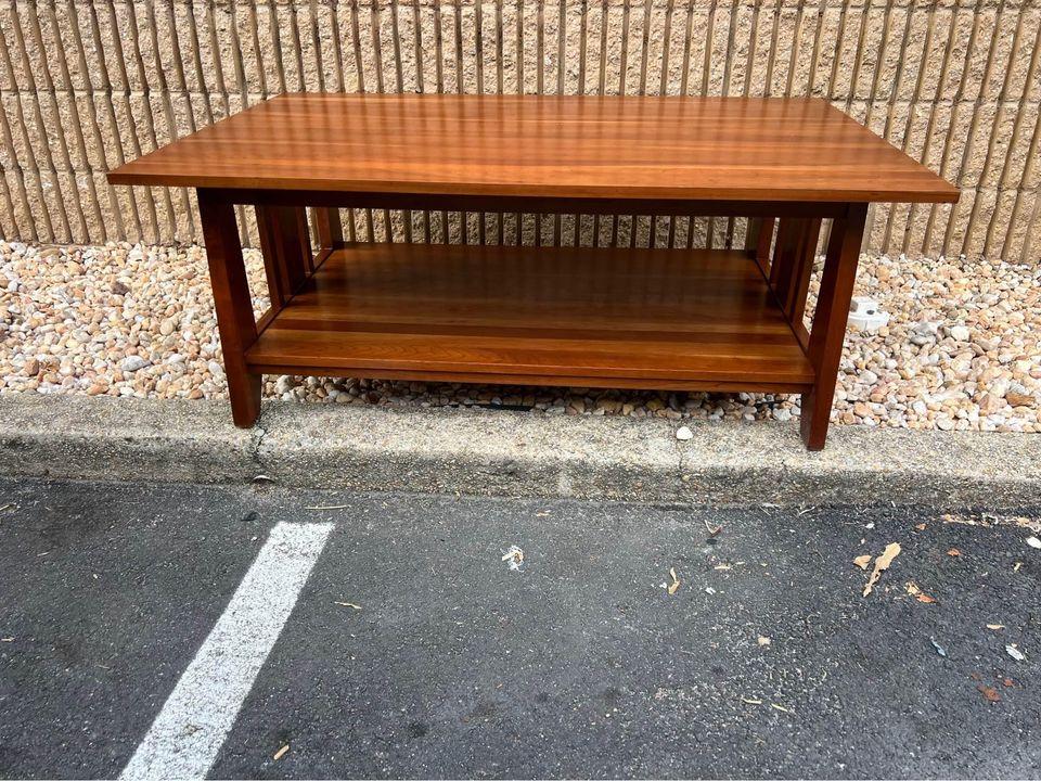 Late 20th Century Ethan Allen Furniture Art and Crafts Style Solid