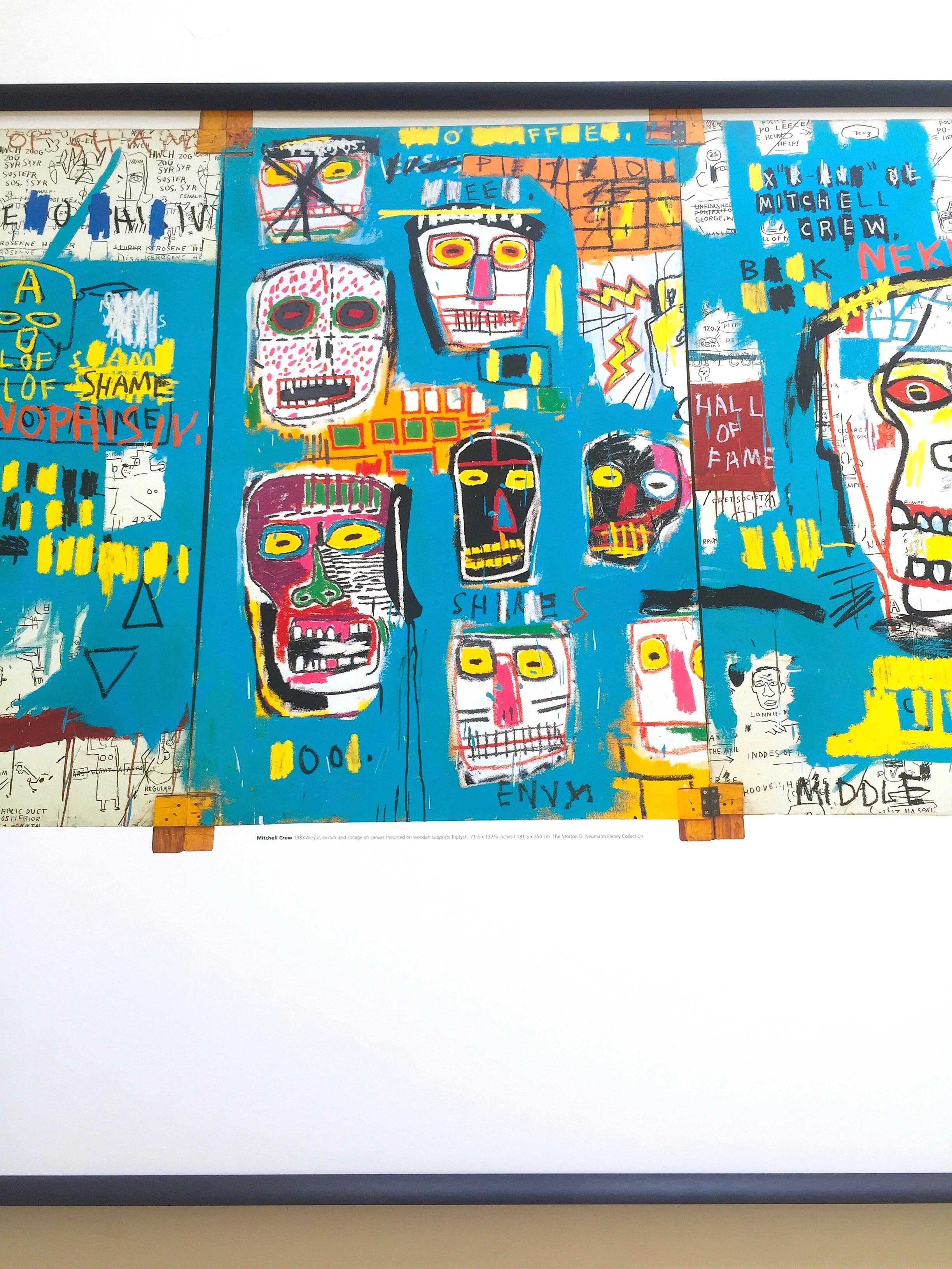 El caso Mattei/フランチェスコ/ポスター Jean Michel Basquiat Estate 1999 Collector's Lithograph