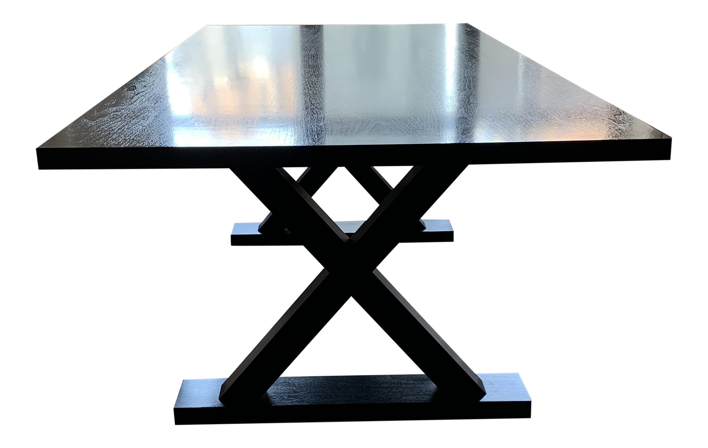 Christian Liaigre Trestle Dining Table Chairish