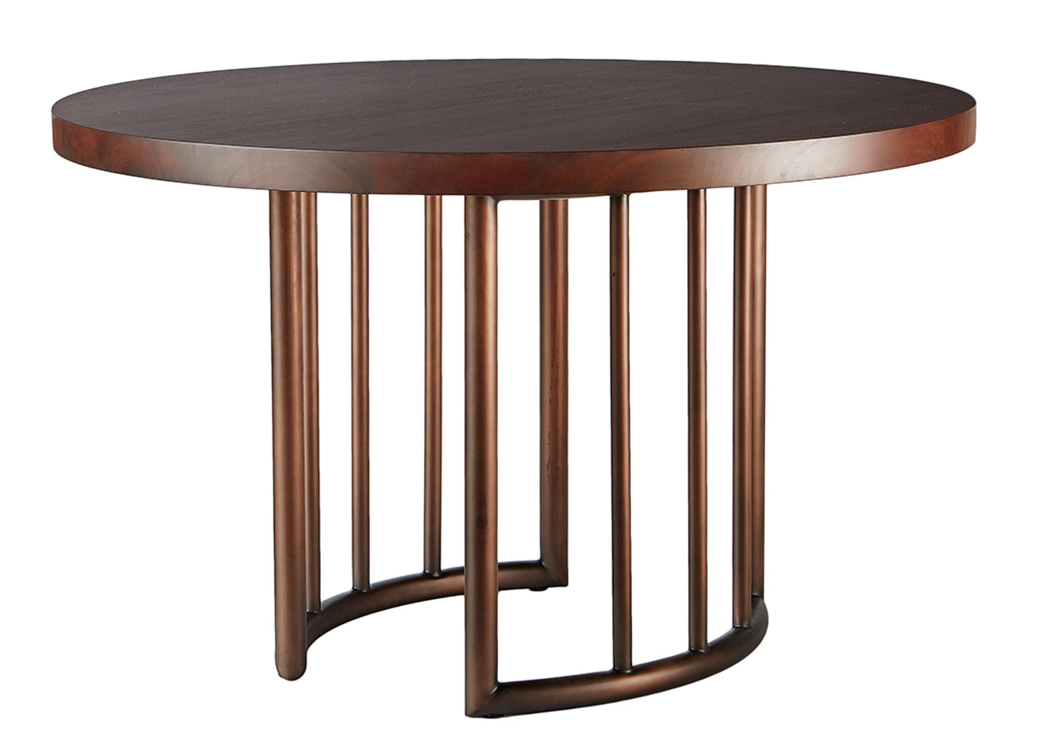 Selamat Designs Mid Century Style Bronze Dining Table Chairish