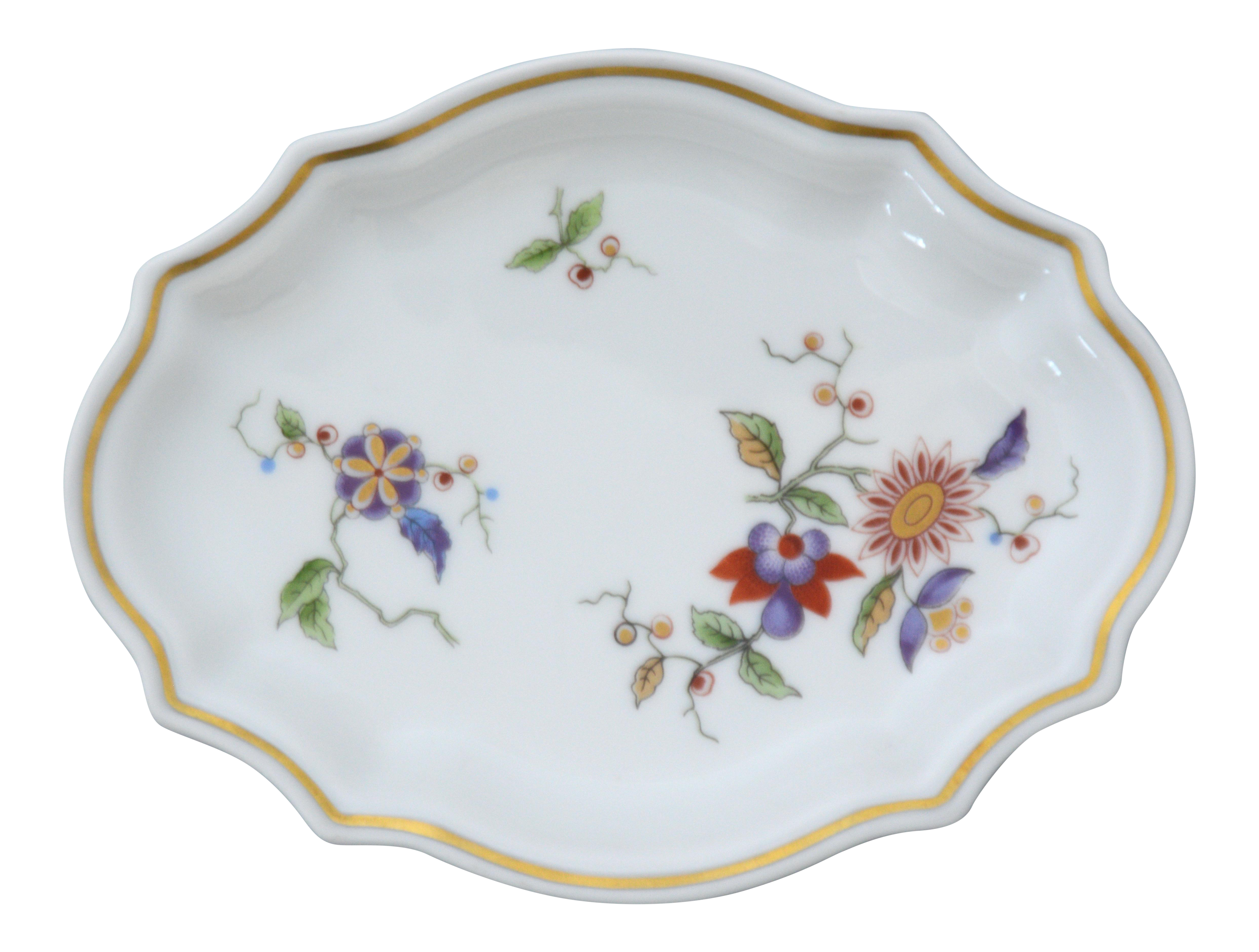 Richard Ginori Oriente Italian Porcelain Soap Dish Chairish