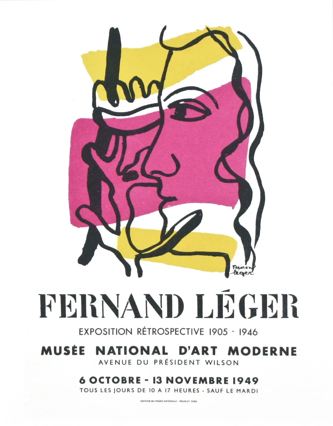 Fernand Leger Lithograph 31 Musee D’art Modern