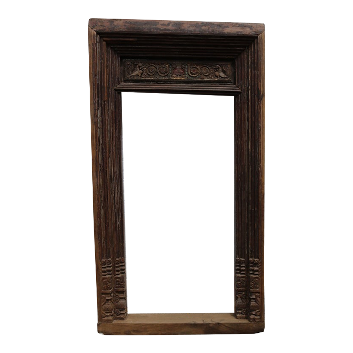 1910s Hand Carved Wood Door Frame Chairish