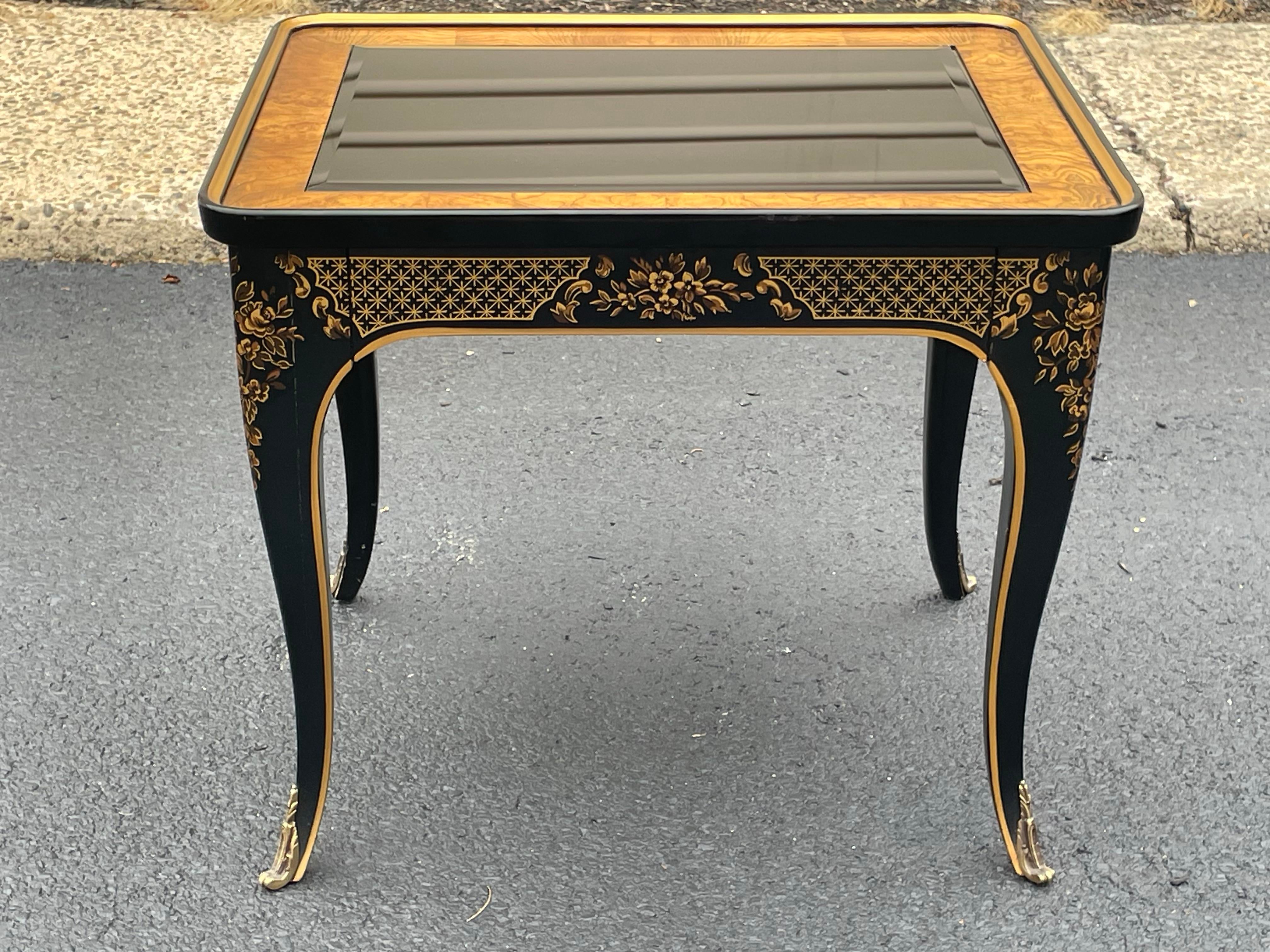 1980s Fine Drexel Heritage Et Cetera Bronze Mounted Chinoiserie