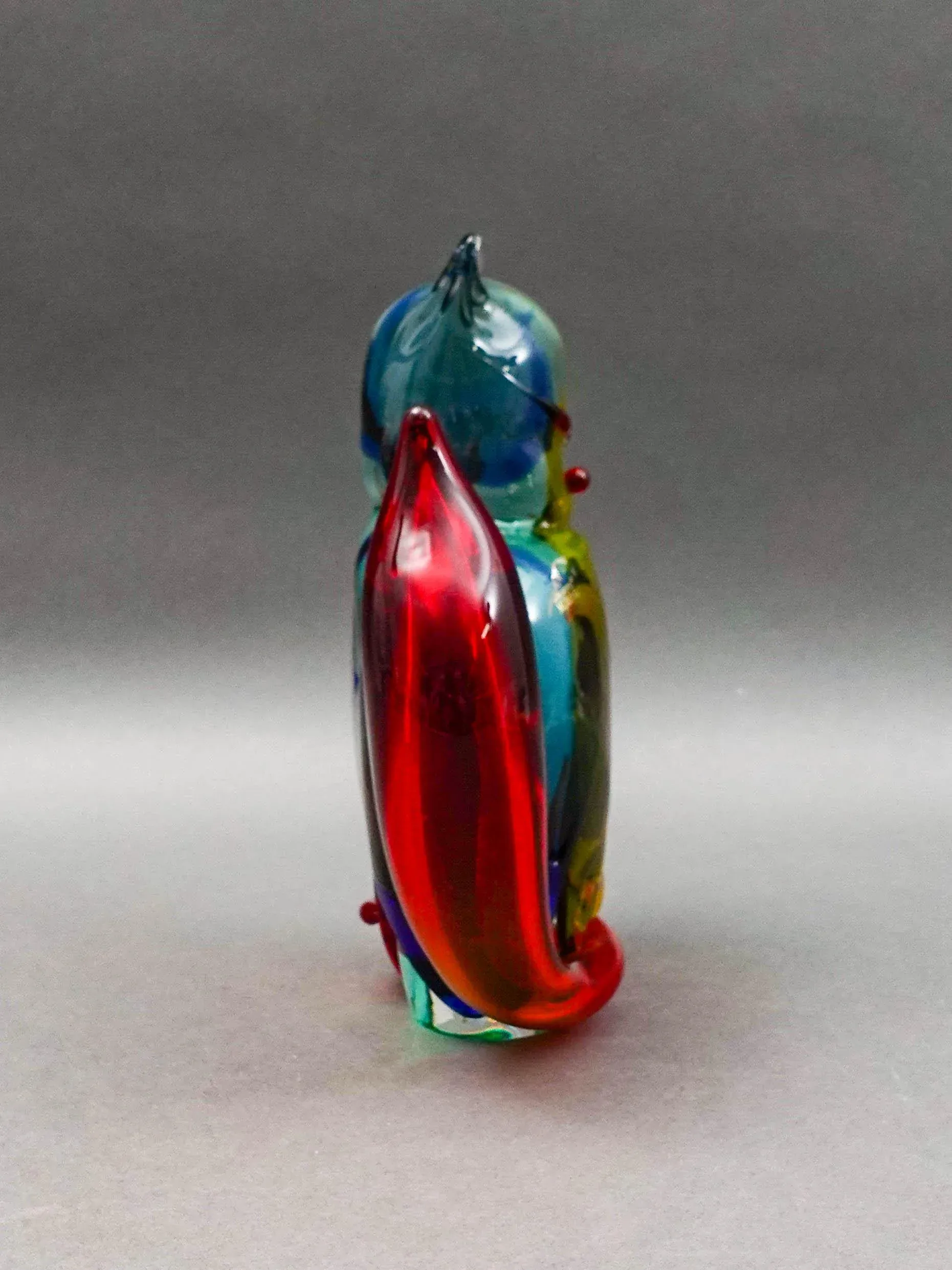 Mid 20th Century Vetro Artistico Murano Italy Vintage Cat
