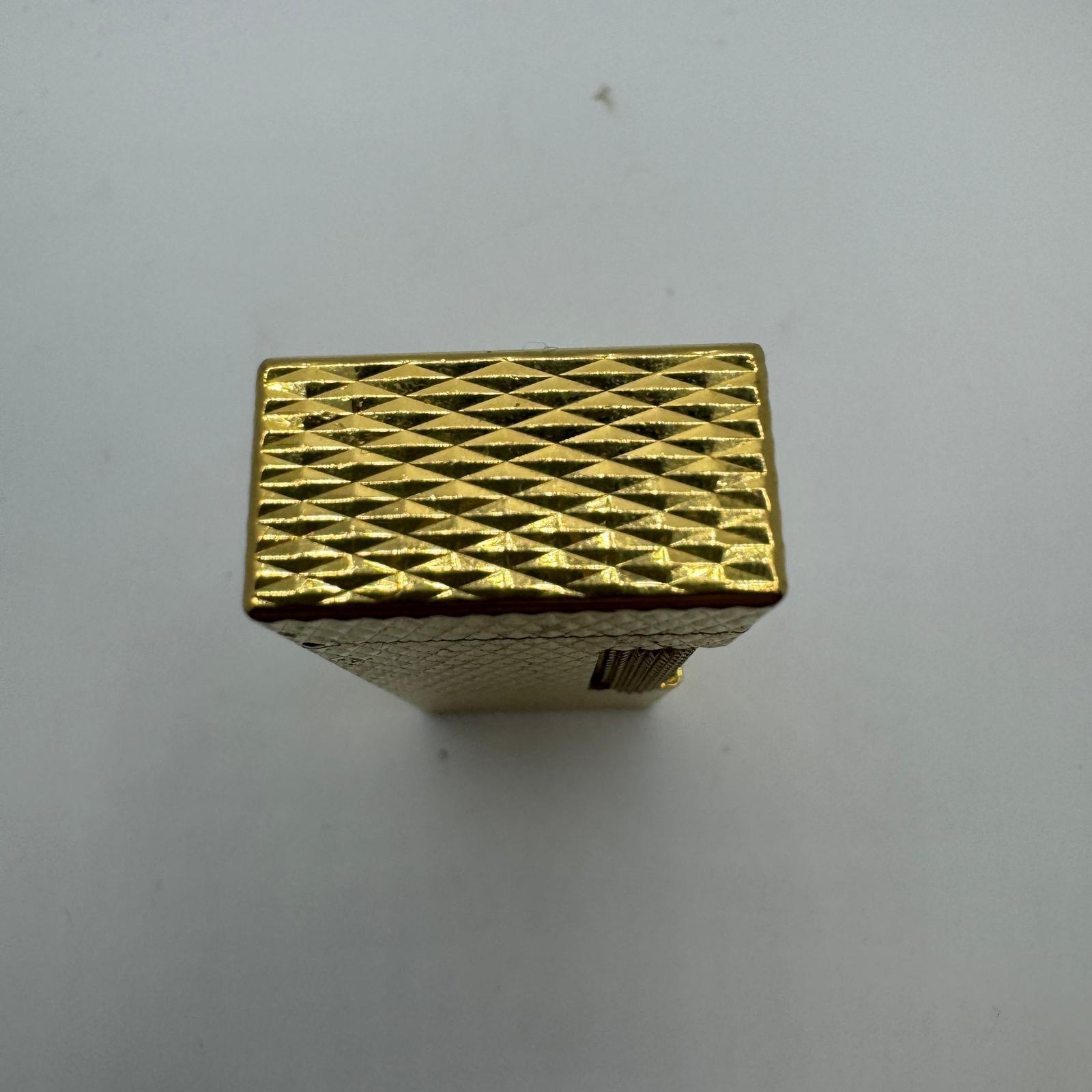 その他 Dunhill Lighter The James Bond Vintage Dunhill 18K Gold Plated Lighter