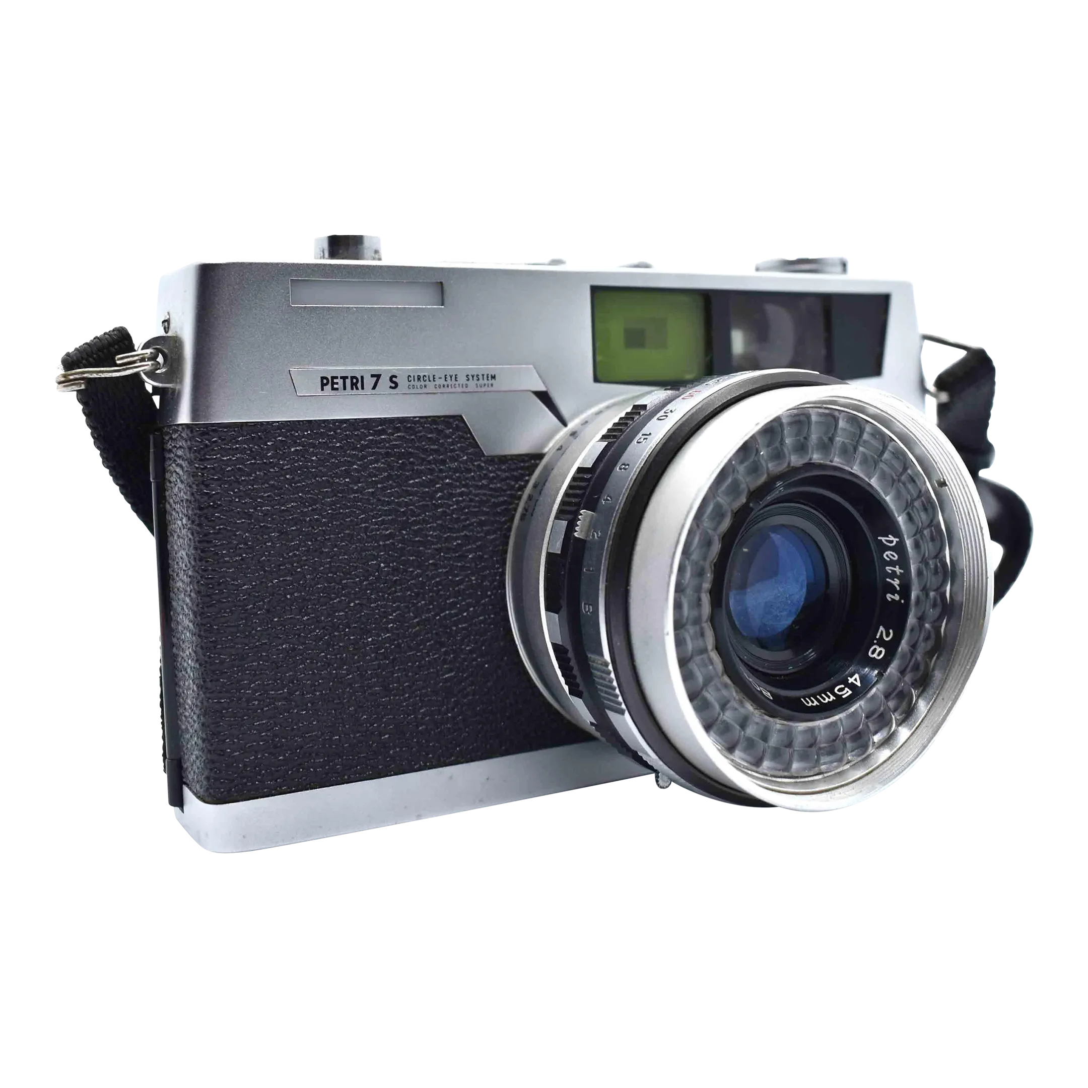 Circle Eye Petri S Mid 20th Century Petri 7s Manual Fixed-Lens