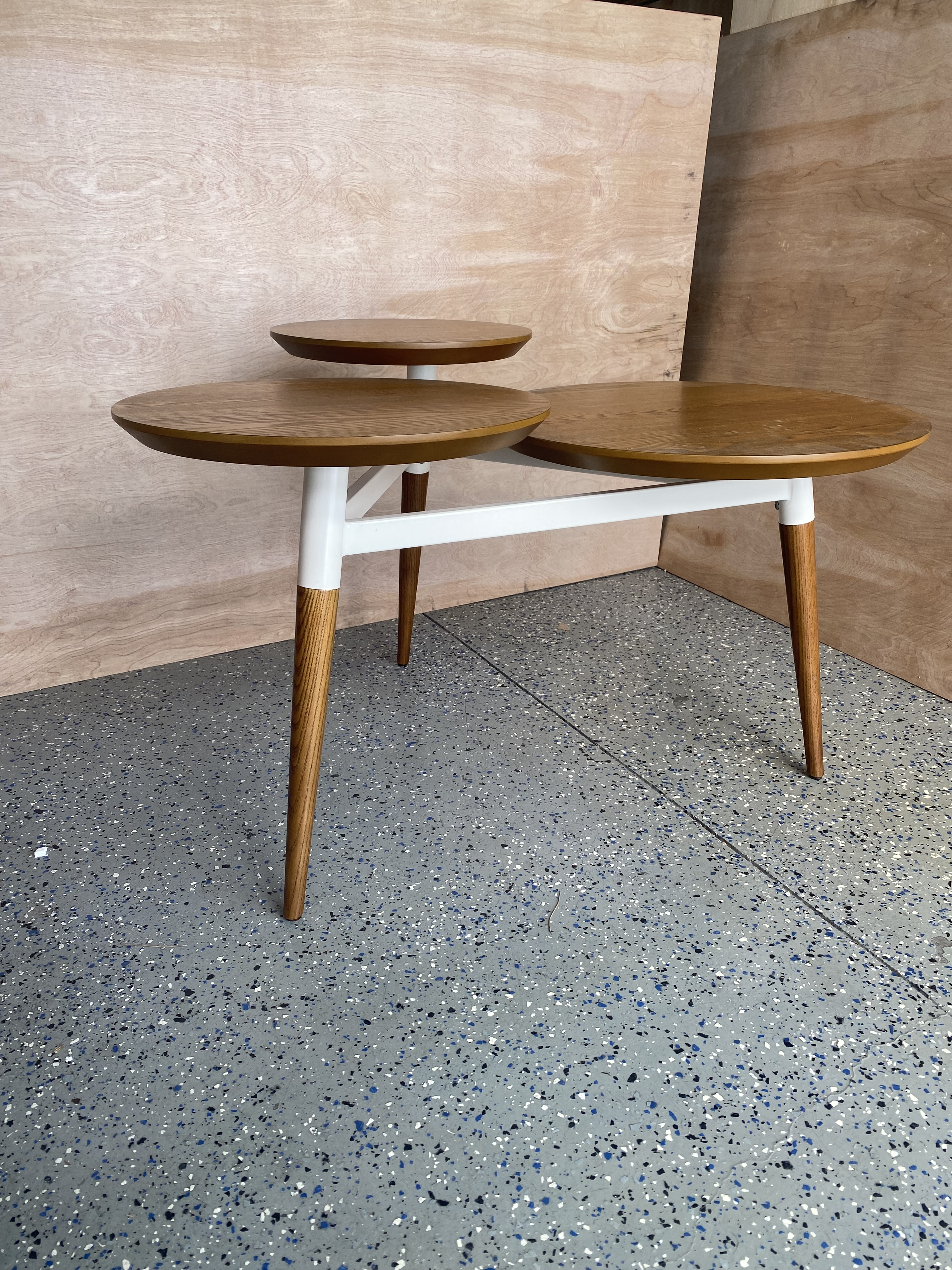 West elm on sale tiered coffee table