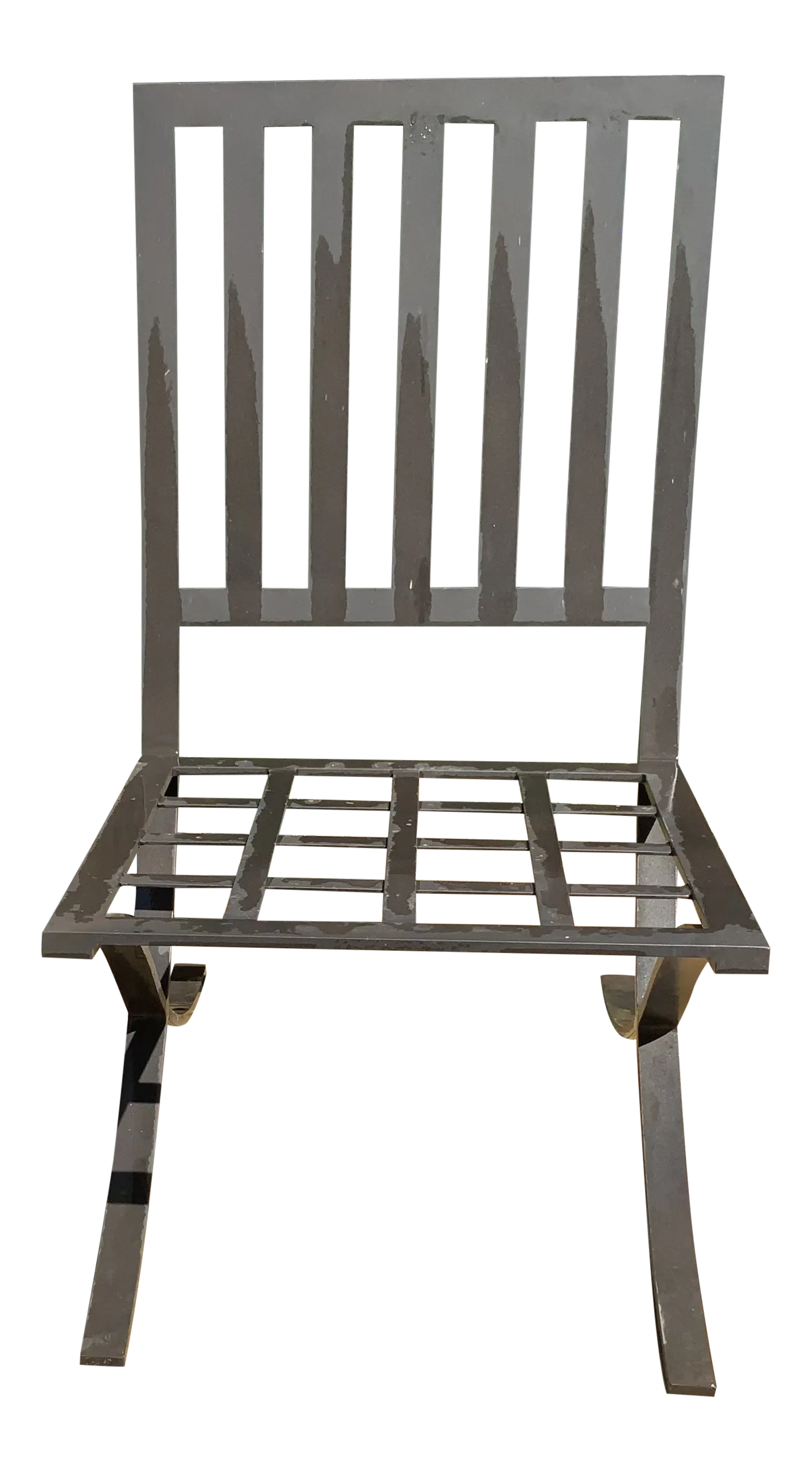 Modern Barcelona Style Patio Chair Chairish