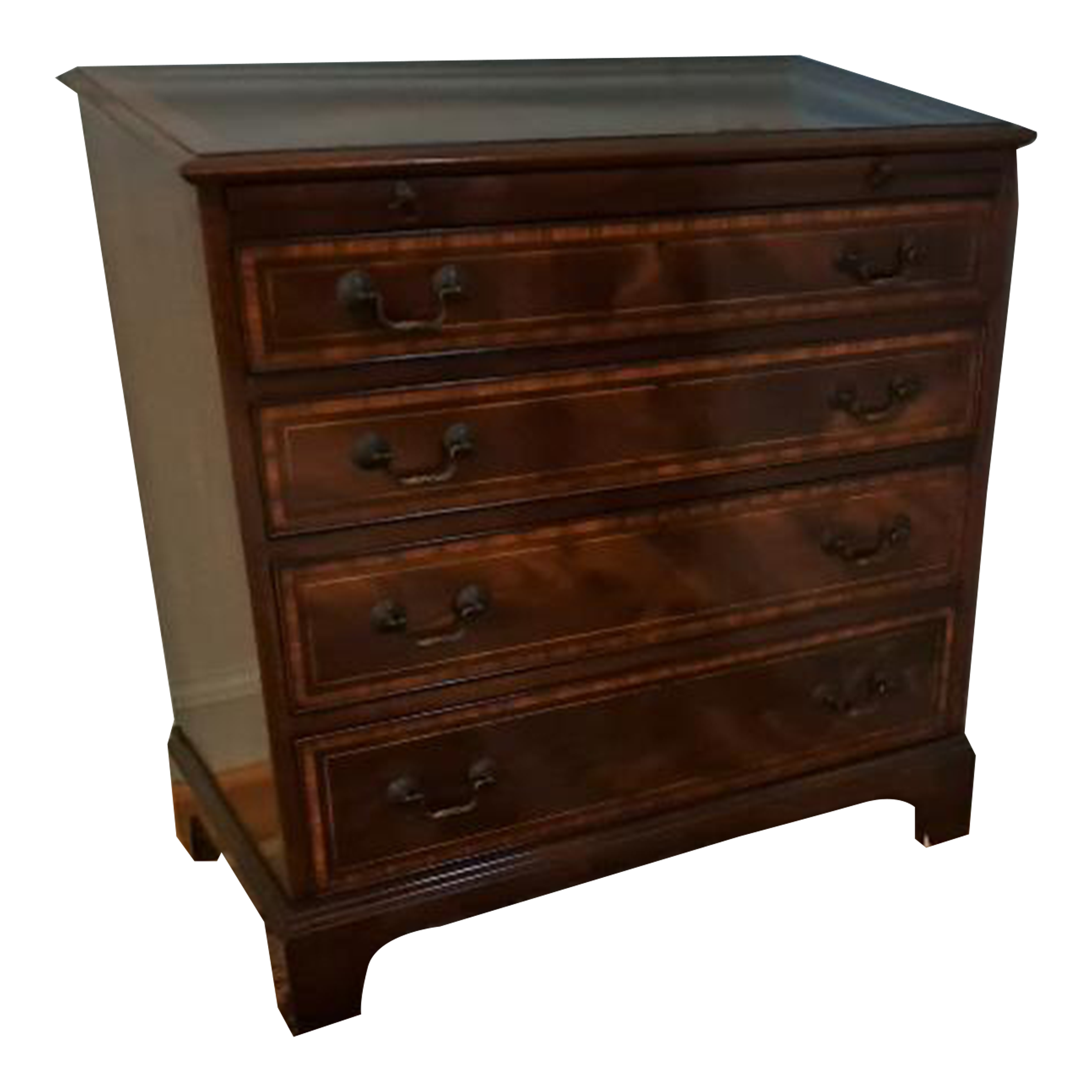 1950s Heritage Henredon Mahogany Bachelor Chest Number 125 Chairish