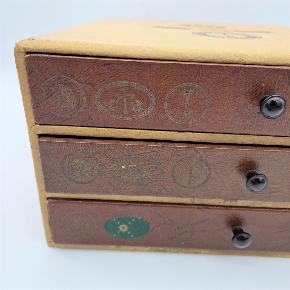 Haberdashery Box with Drawers by Thiriez & Cartier Bresson, 1900s