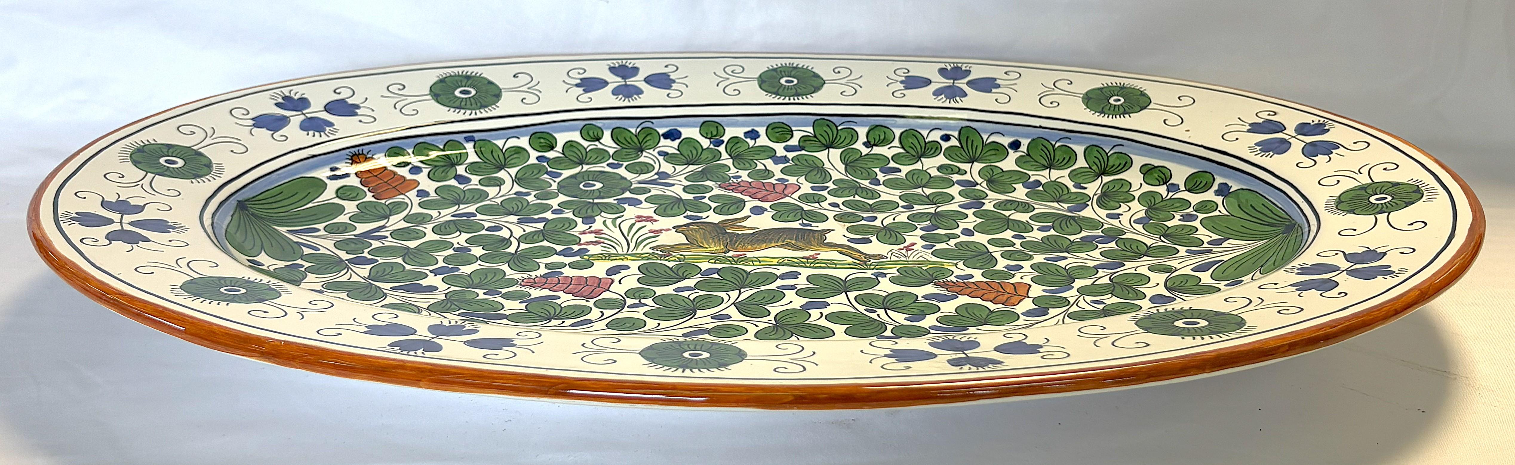 イタリアgrazia deruta の大皿2枚 イタリアgrazia deruta の大皿2枚 イタリアgrazia deruta の大皿2枚