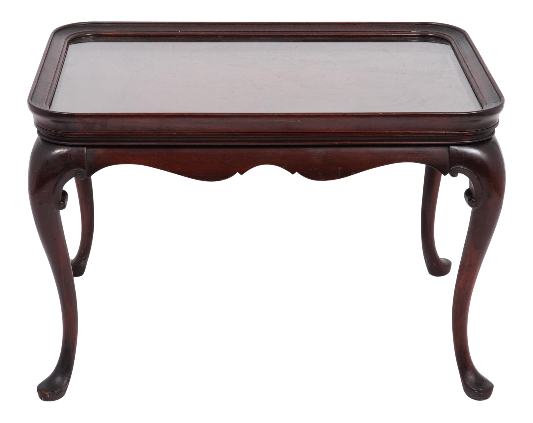 Style Mahogany Coffee Table Chairish