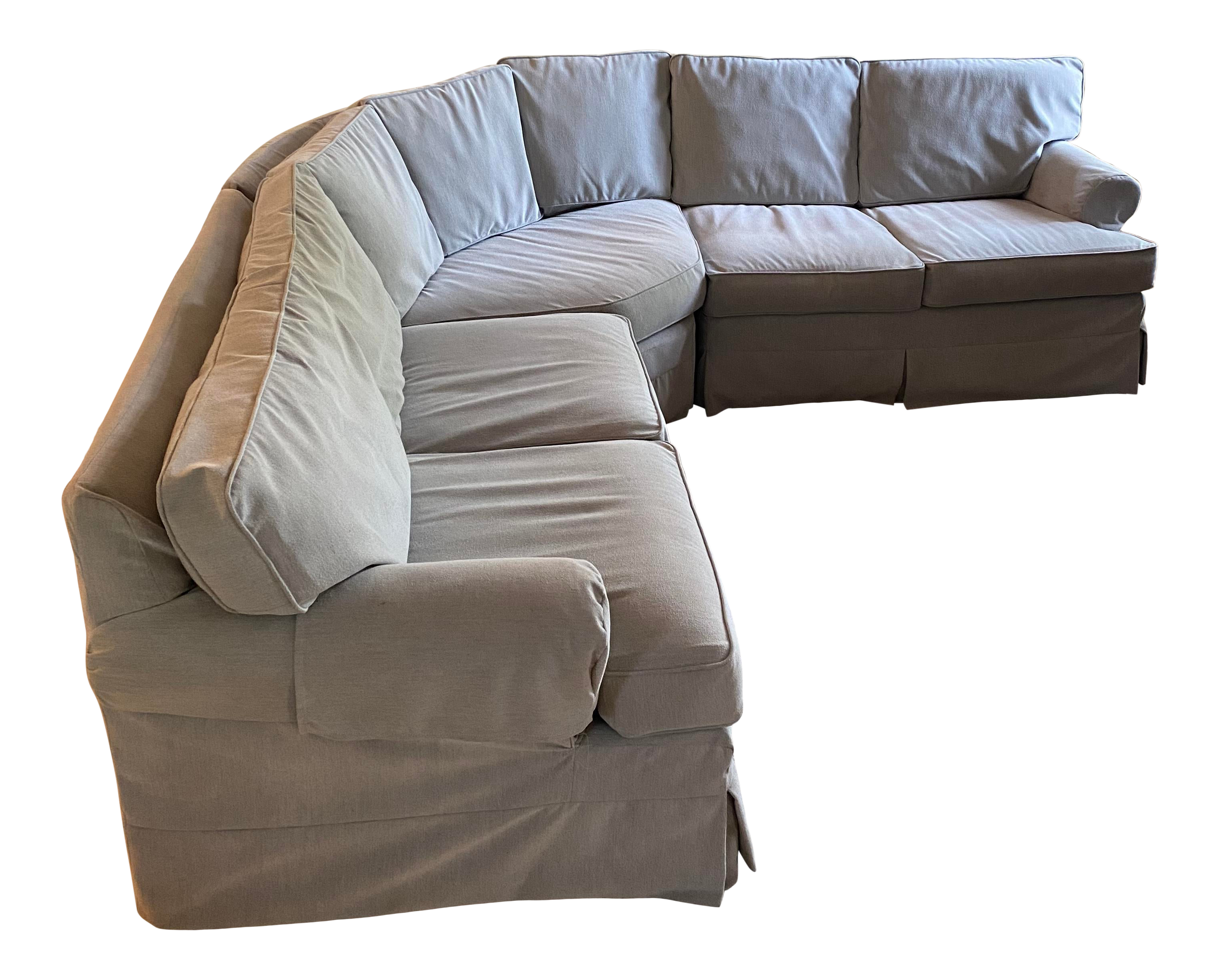 Ethan Allen Sectional Sofa Chairish