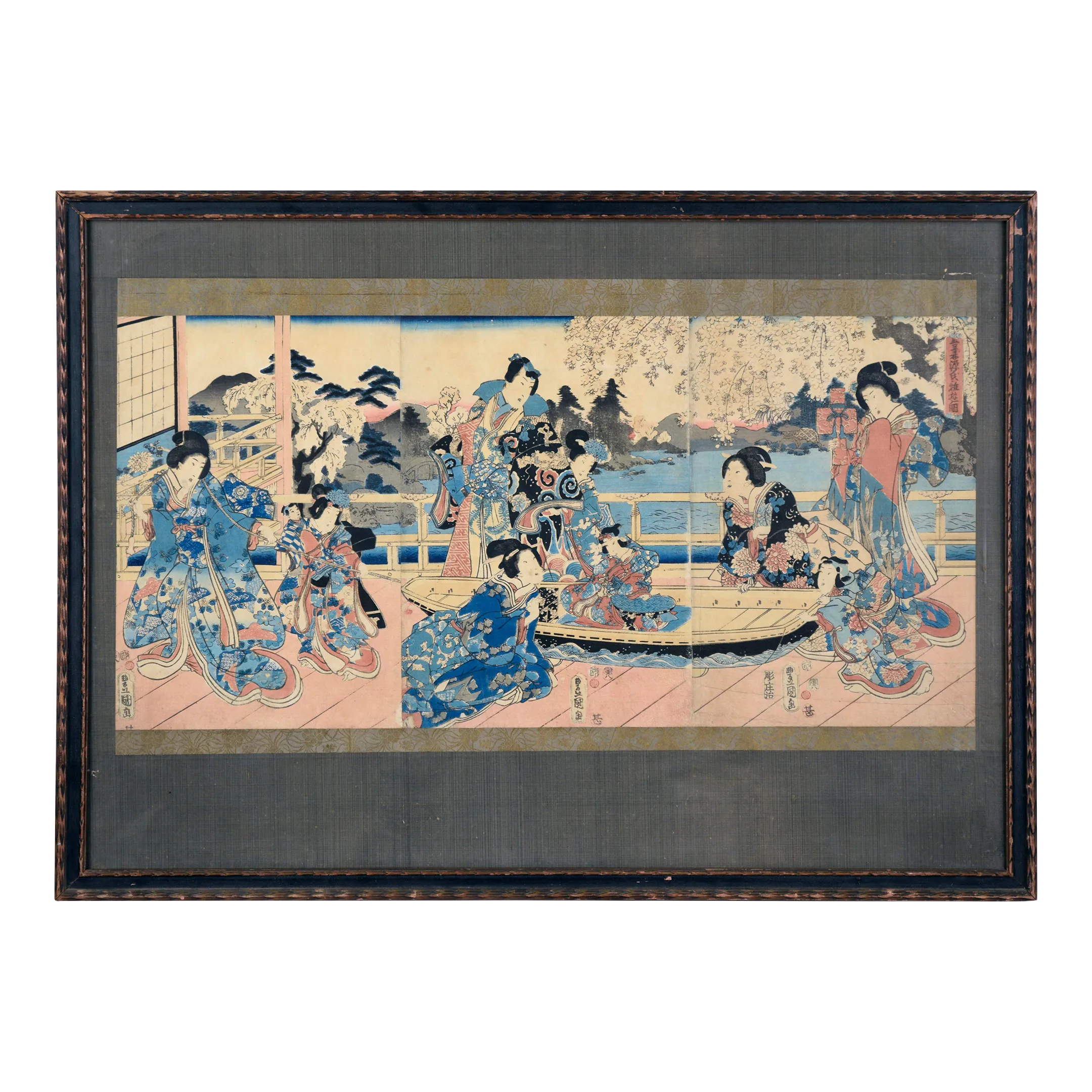 版画 pon mana elegant-amusements-of-eastern-