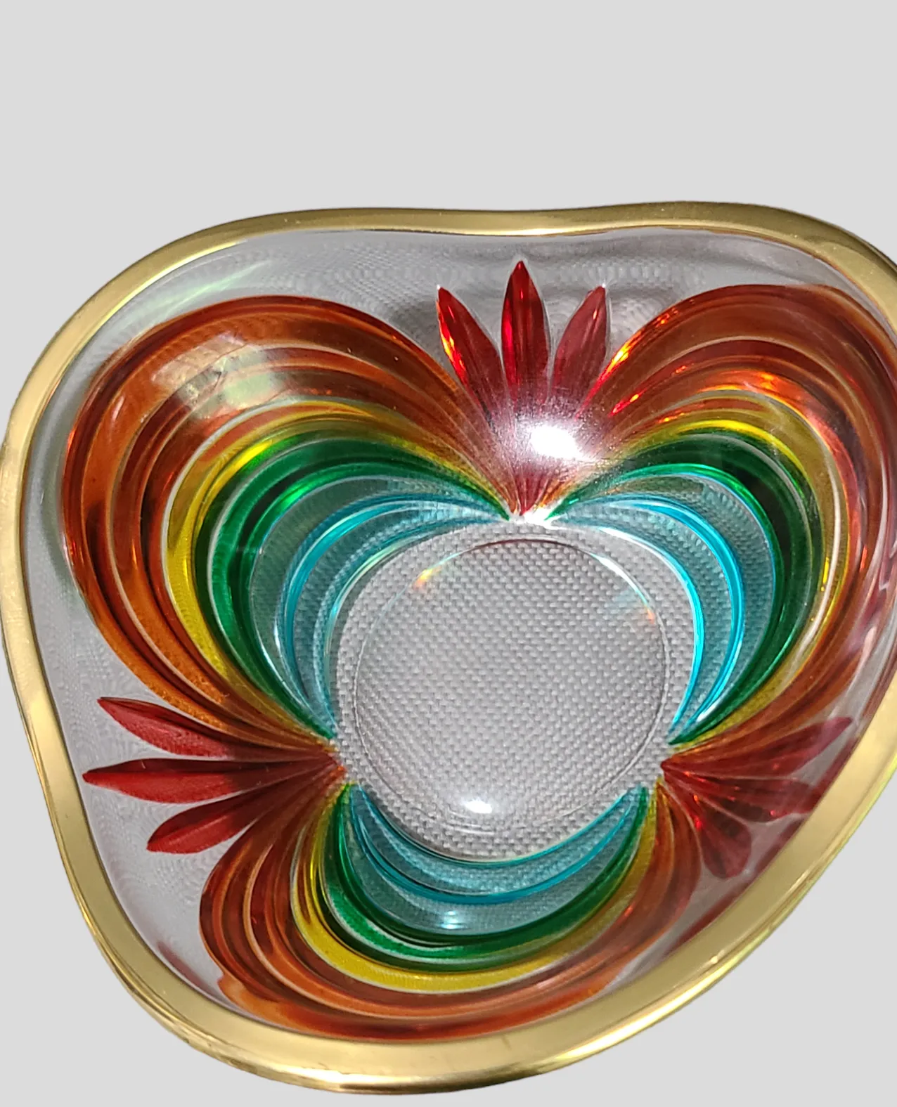 MURANO Decorato a Mano ムラノ ハイエナメル コンポート Murano Centerpiece Bowl | OFFICIAL MURANO GLASS STORE