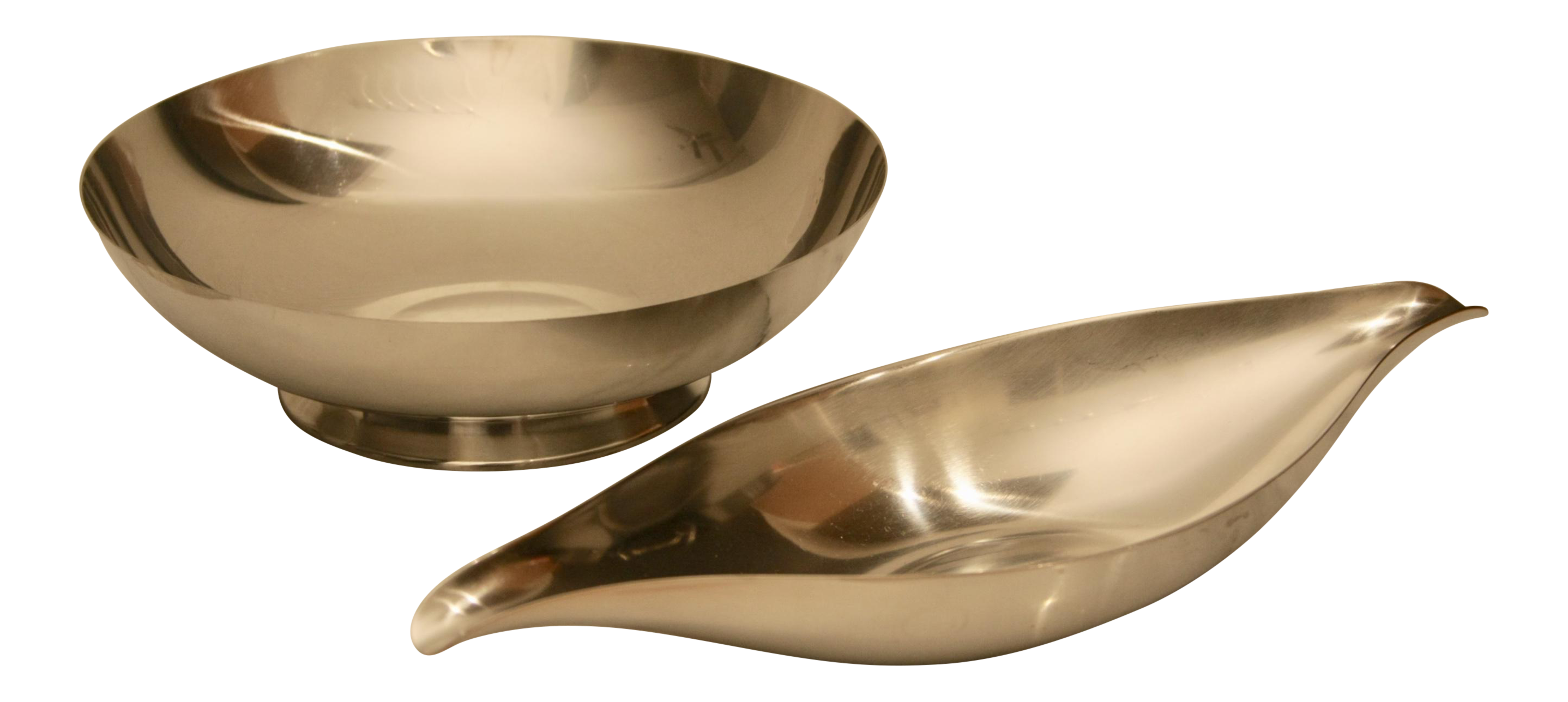 German & Japanese Stainless Steel Bowls A Pair Chairish