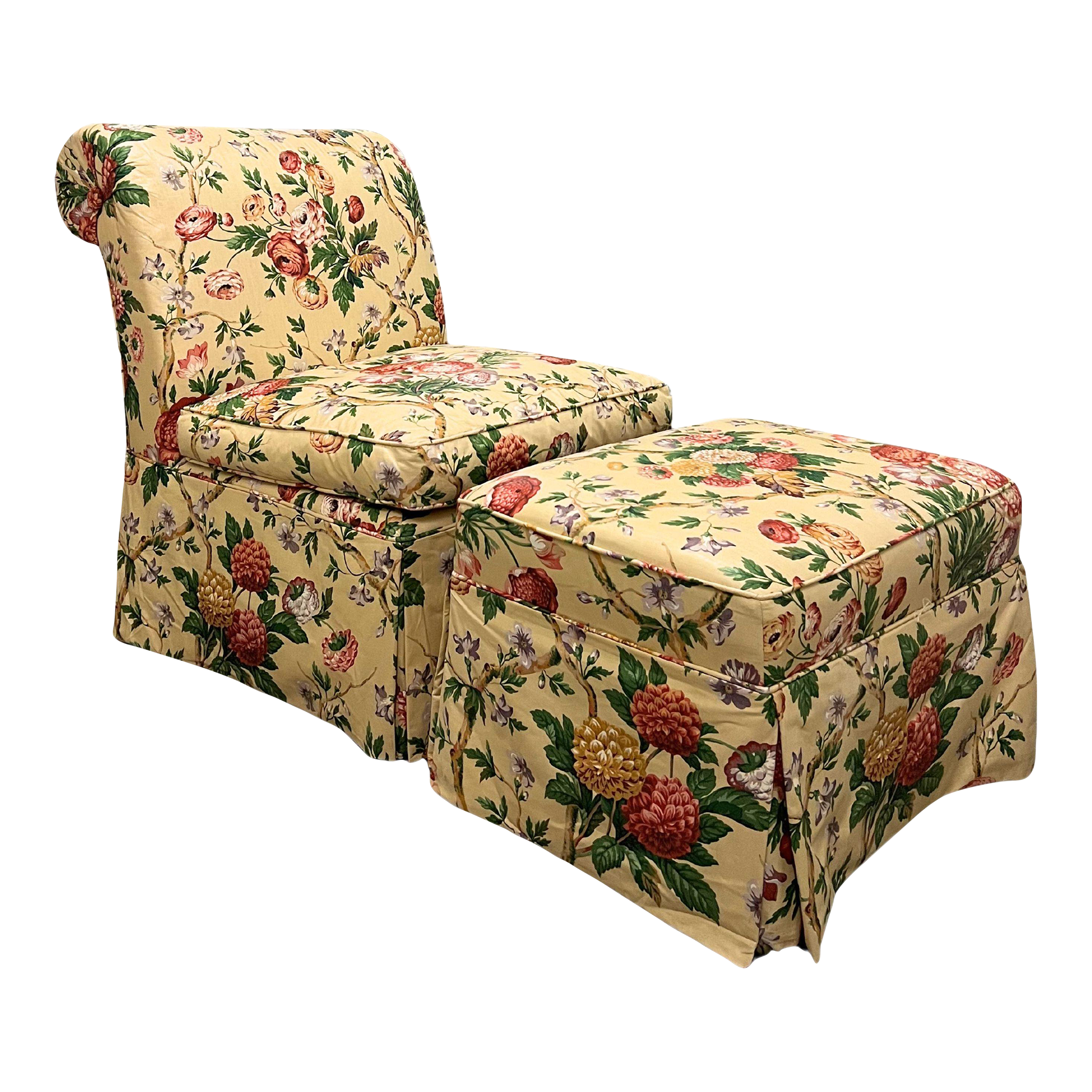 Floral Accent Chairs for Sale Chairish