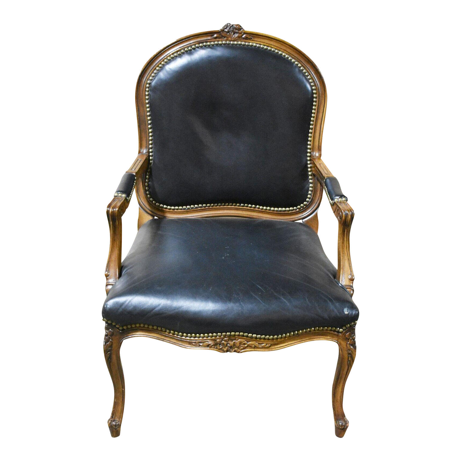 Sam moore store leather chair