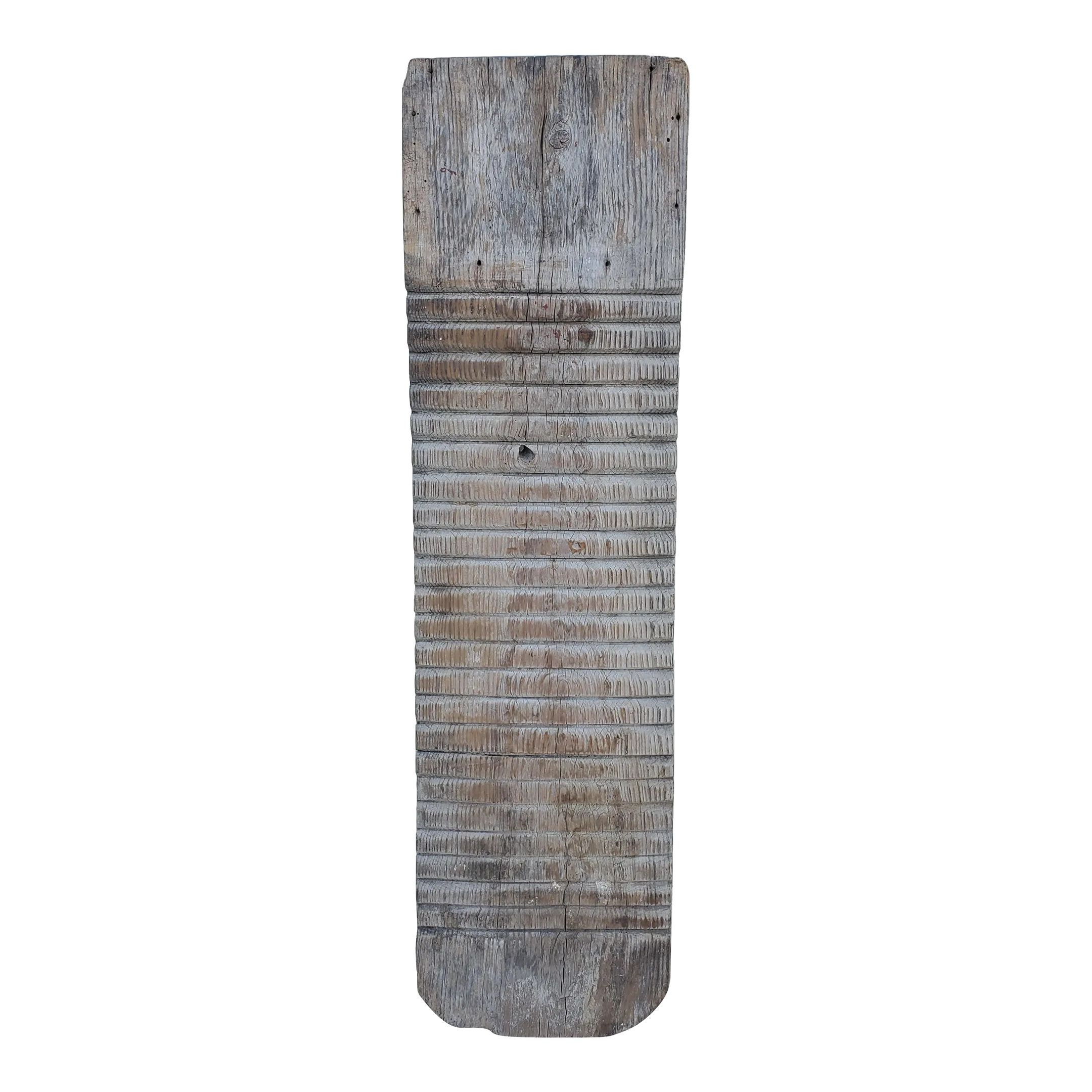 Vintage Distressed Wood Hand Washboard