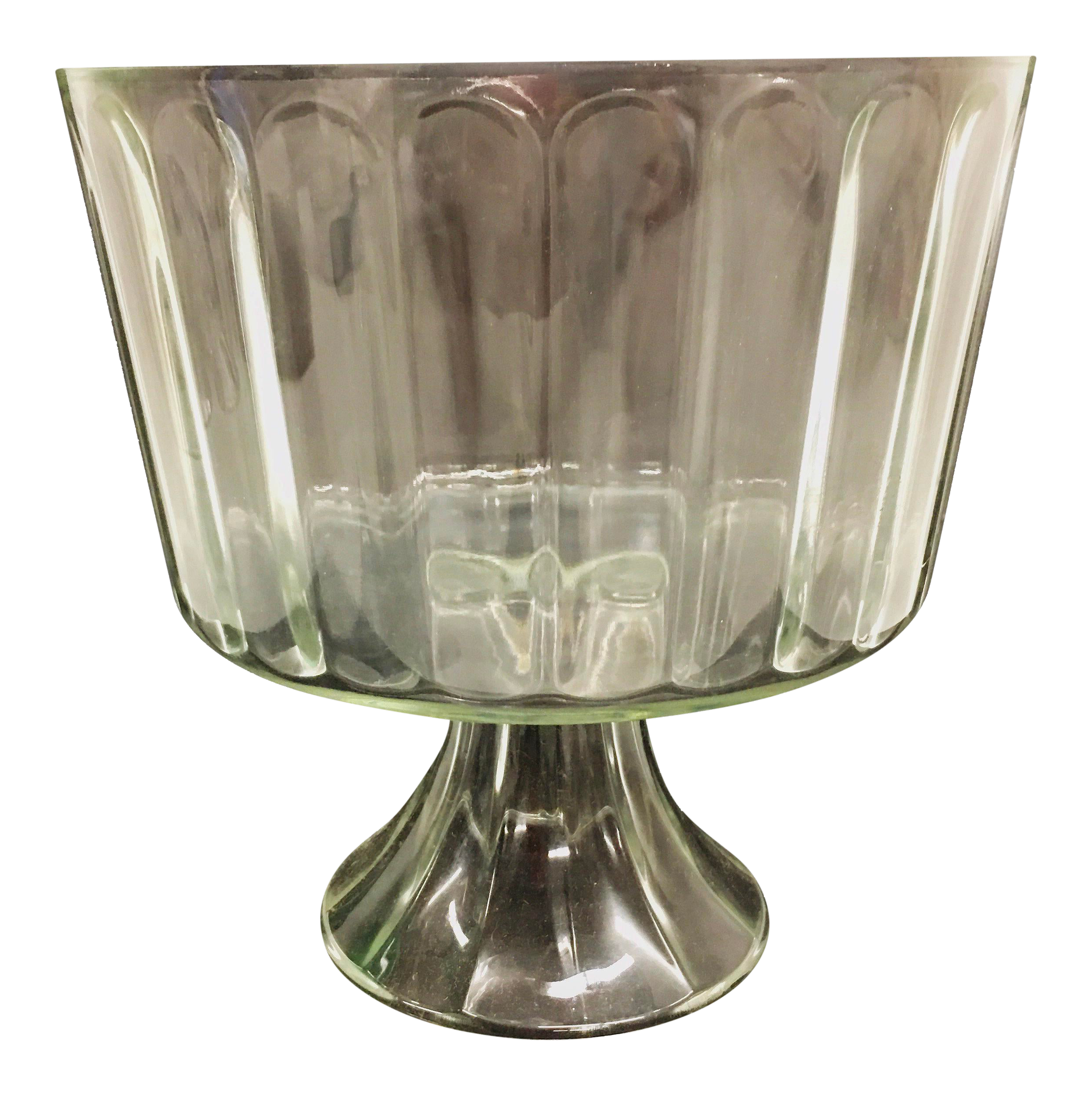 Cut glass cheap trifle bowl