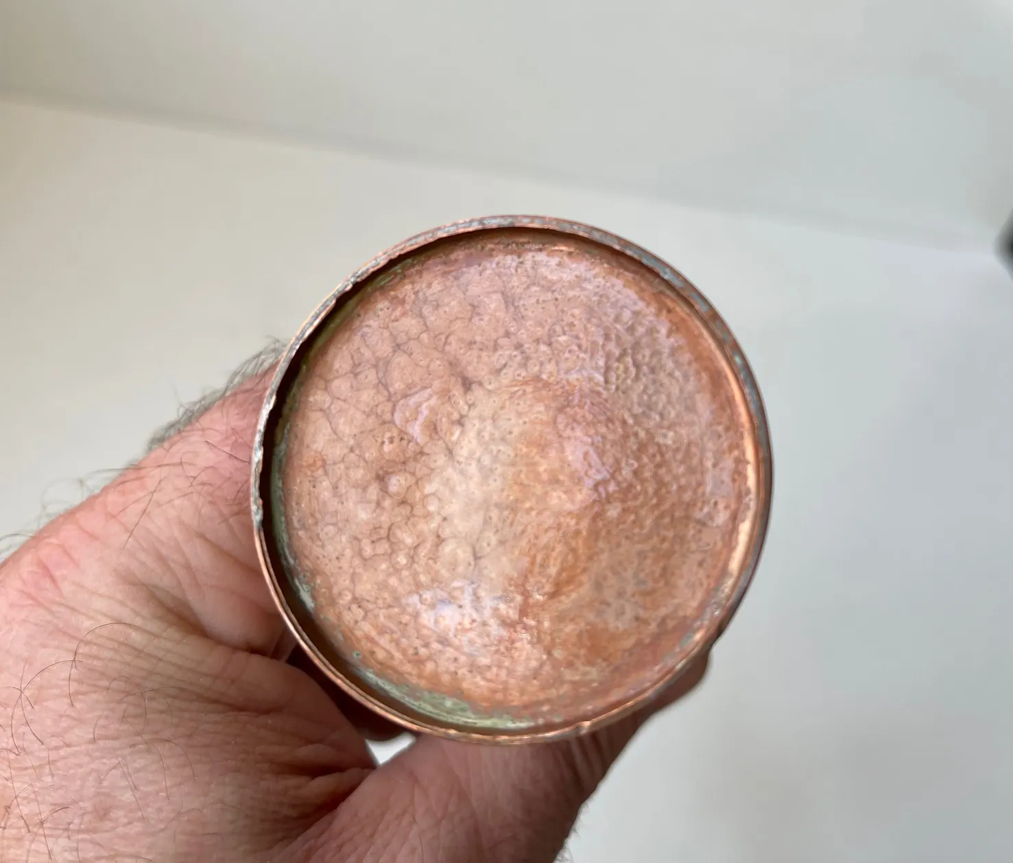 Scandinavian Mid-Century Copper Vase, 1960s