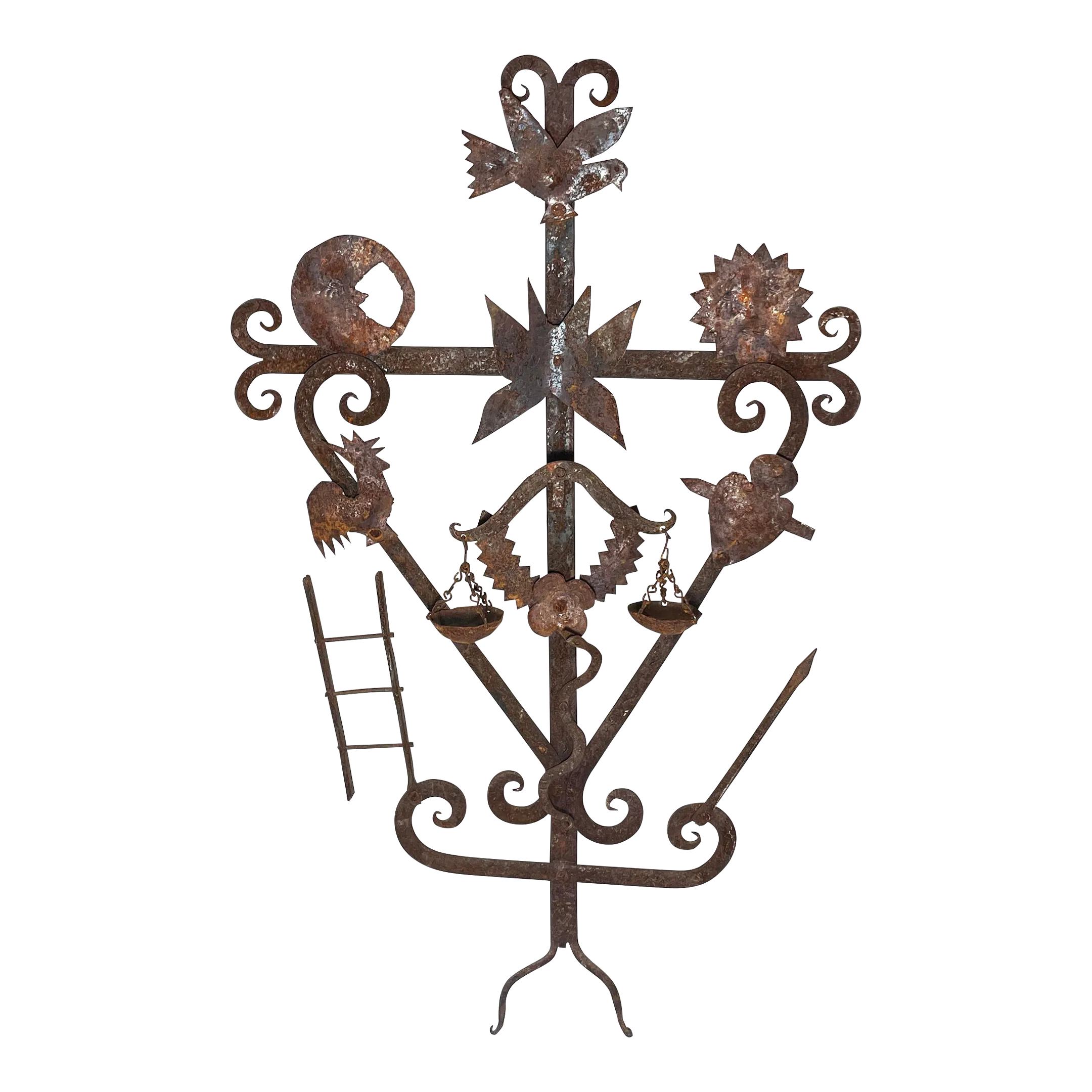 Vintage Guadalupe Hermosillo Escobar of Chiapas Hand Forged