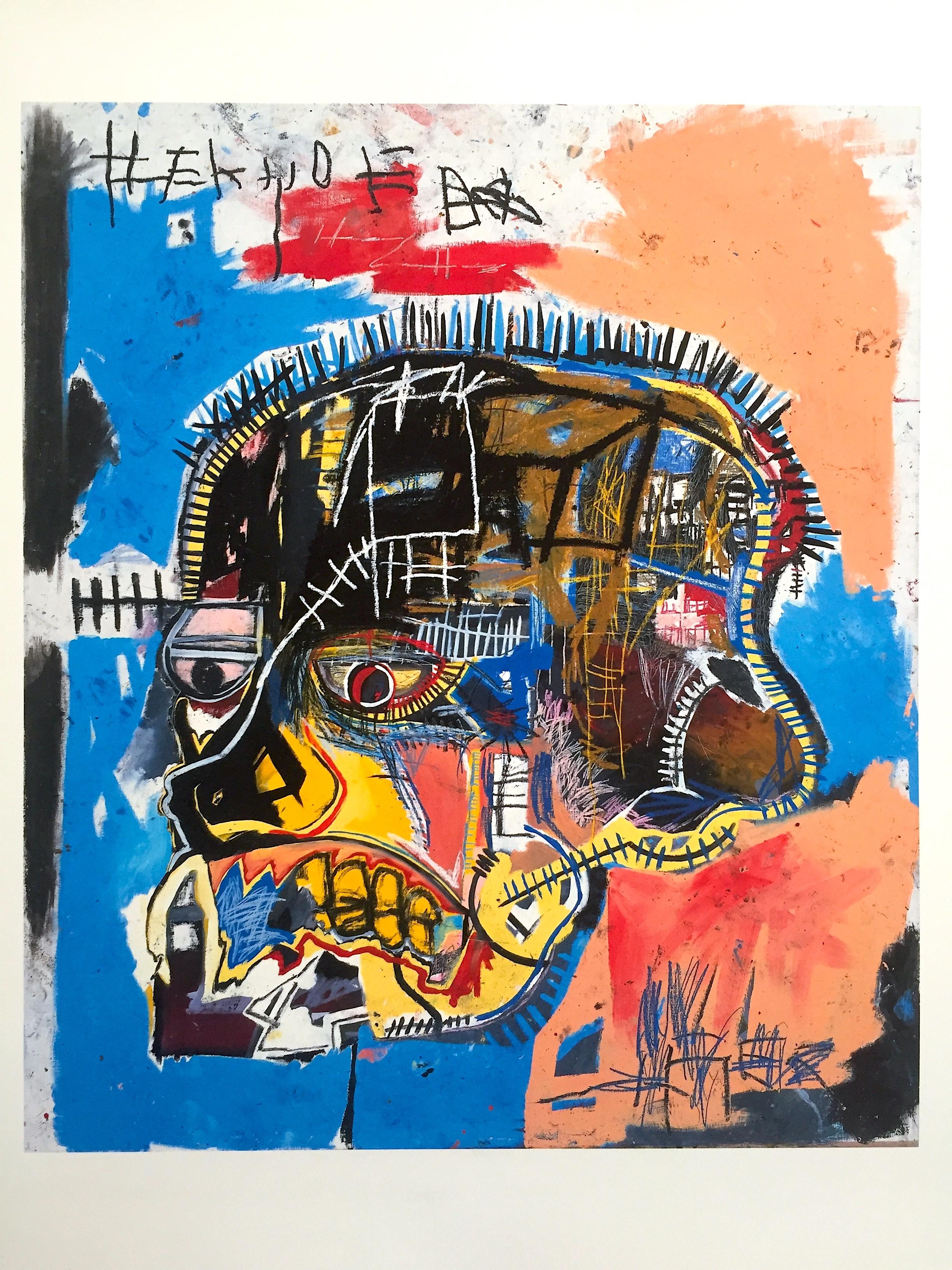 Jean Michel Basquiat Estate Fine Art Lithograph Pop Art