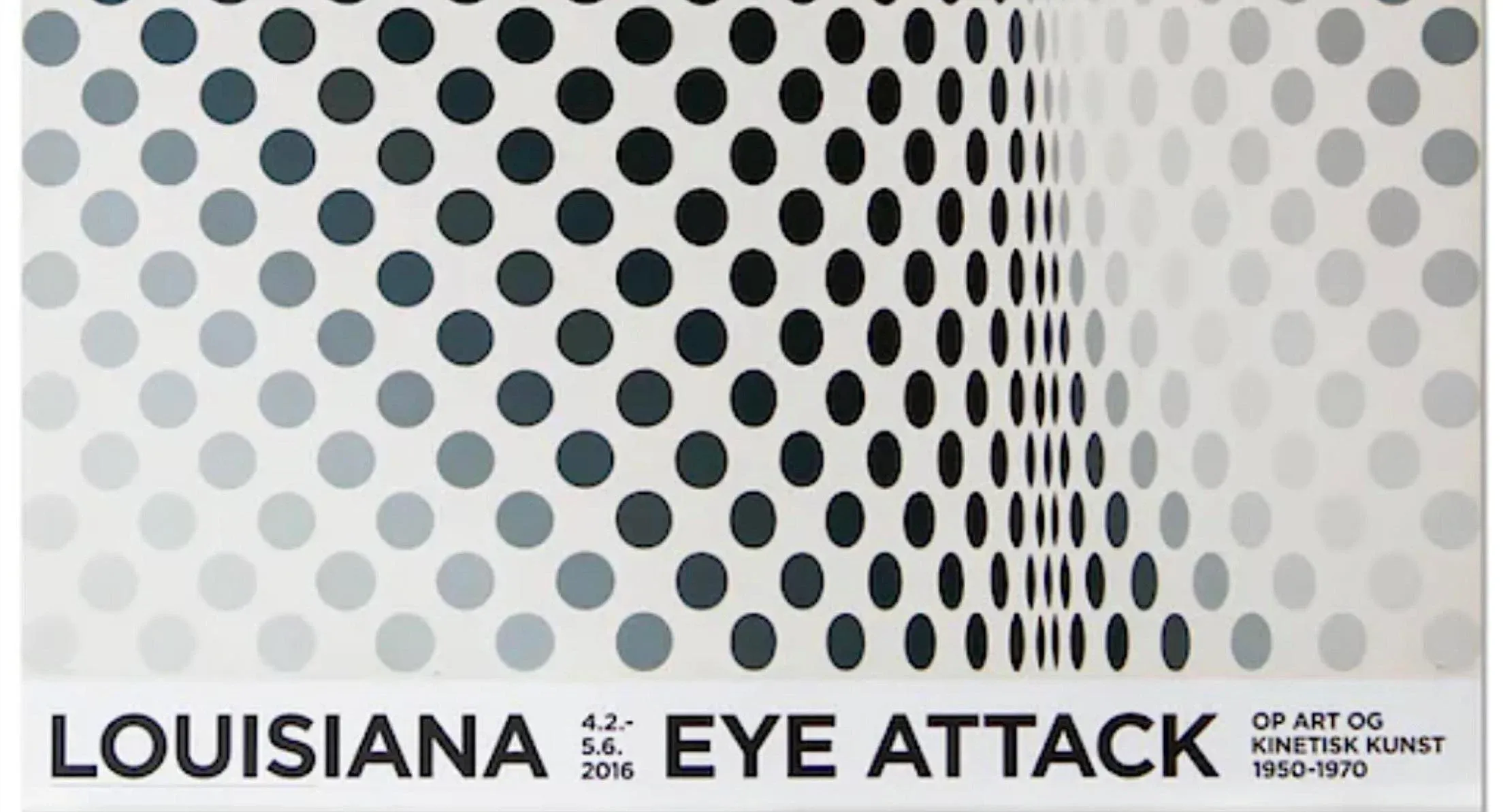 Bridget Riley ポスター Bridget Riley Original Exhibition Poster -Intervals 7, 2020