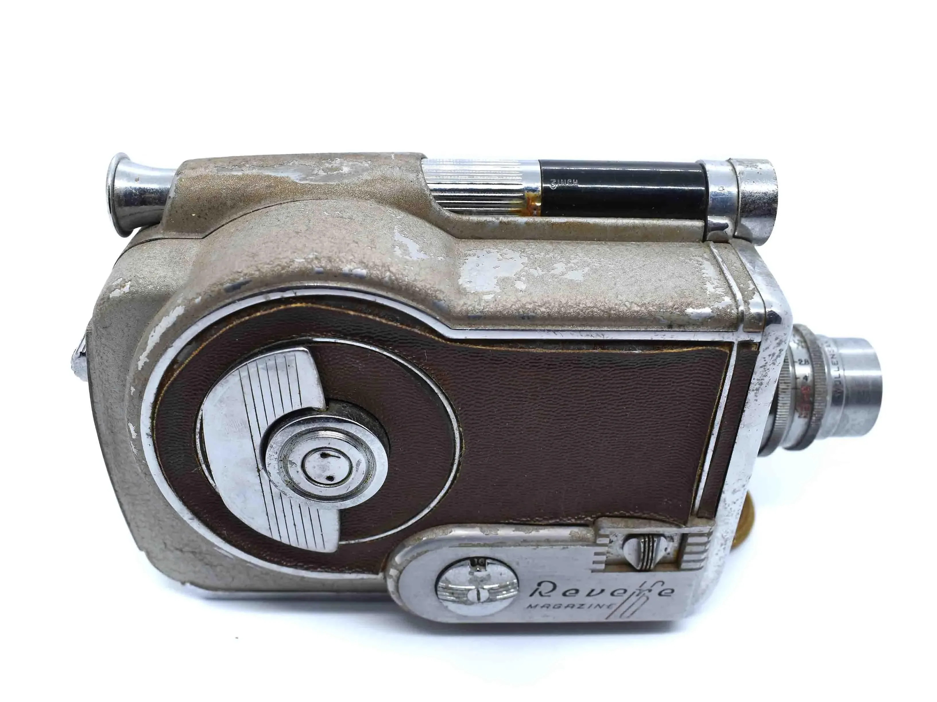 Mid 20th Century Revere Magazine Model 16 Roll Film Movie Camera