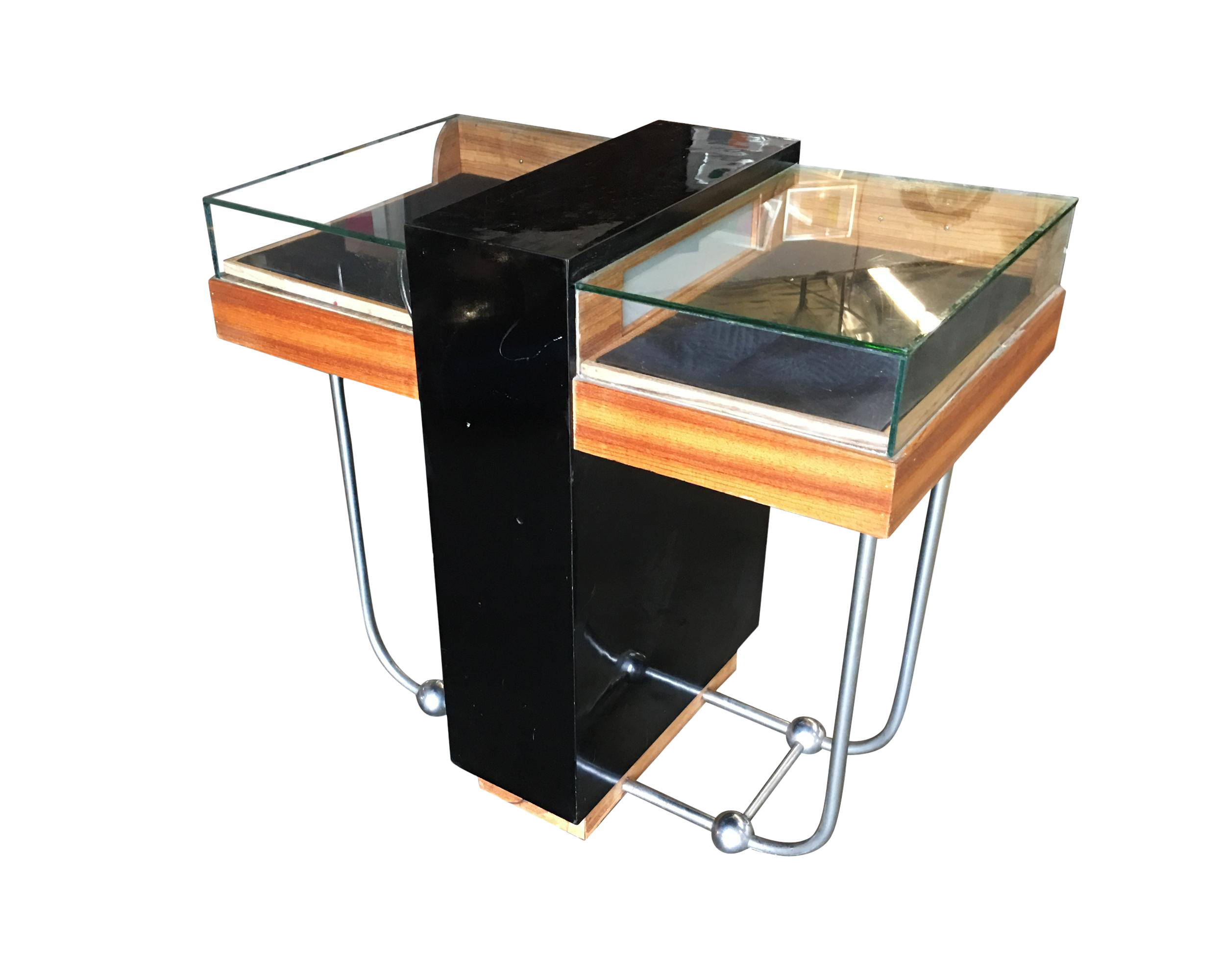 Art Deco Custom Light Up Jewelry Display Case Chairish