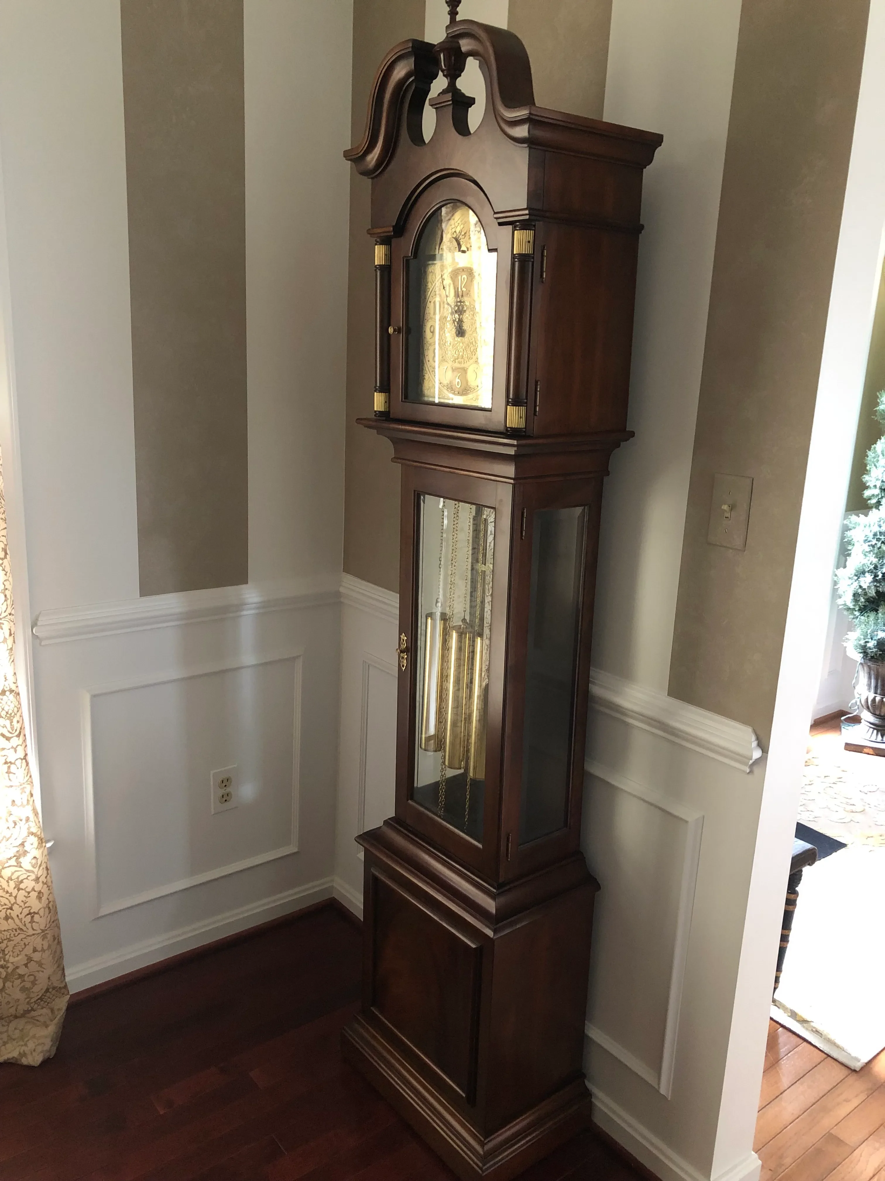 Sligh Grandfather Clock | Chairish
