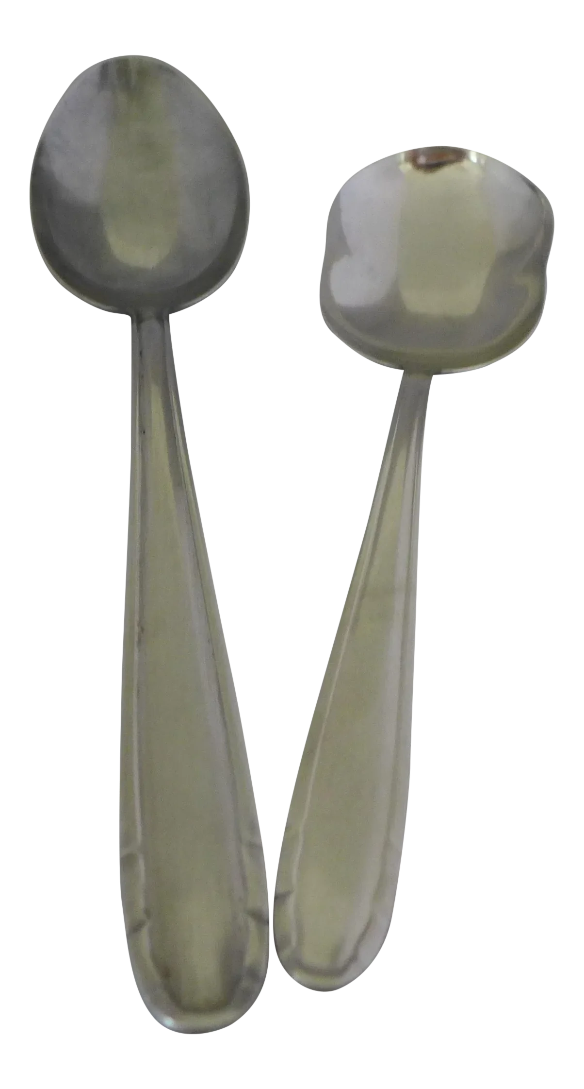 MidCentury Stainless Serving Utensils A Pair Chairish