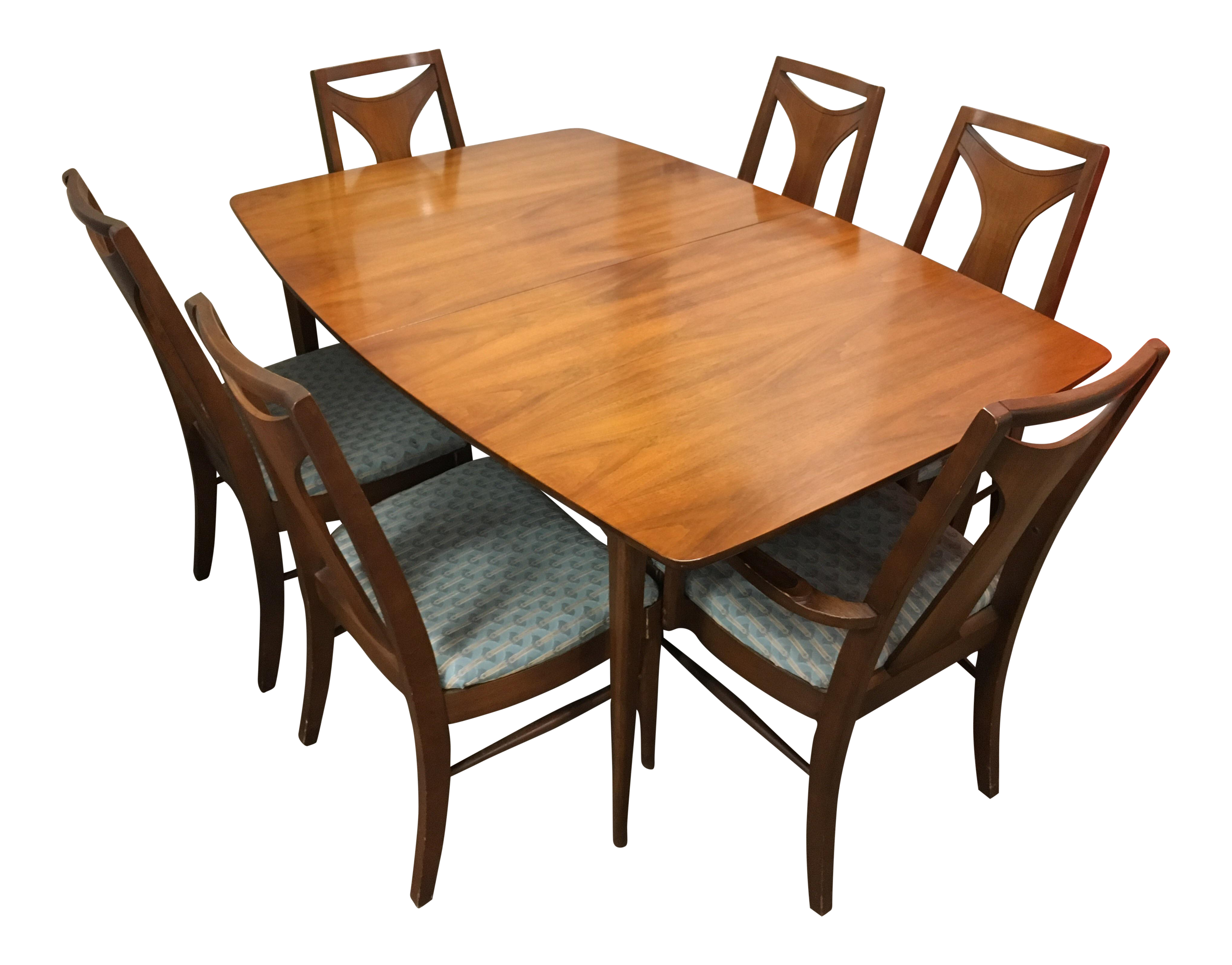 Kent Coffey Perspecta Dining Set Set Of 7 Chairish