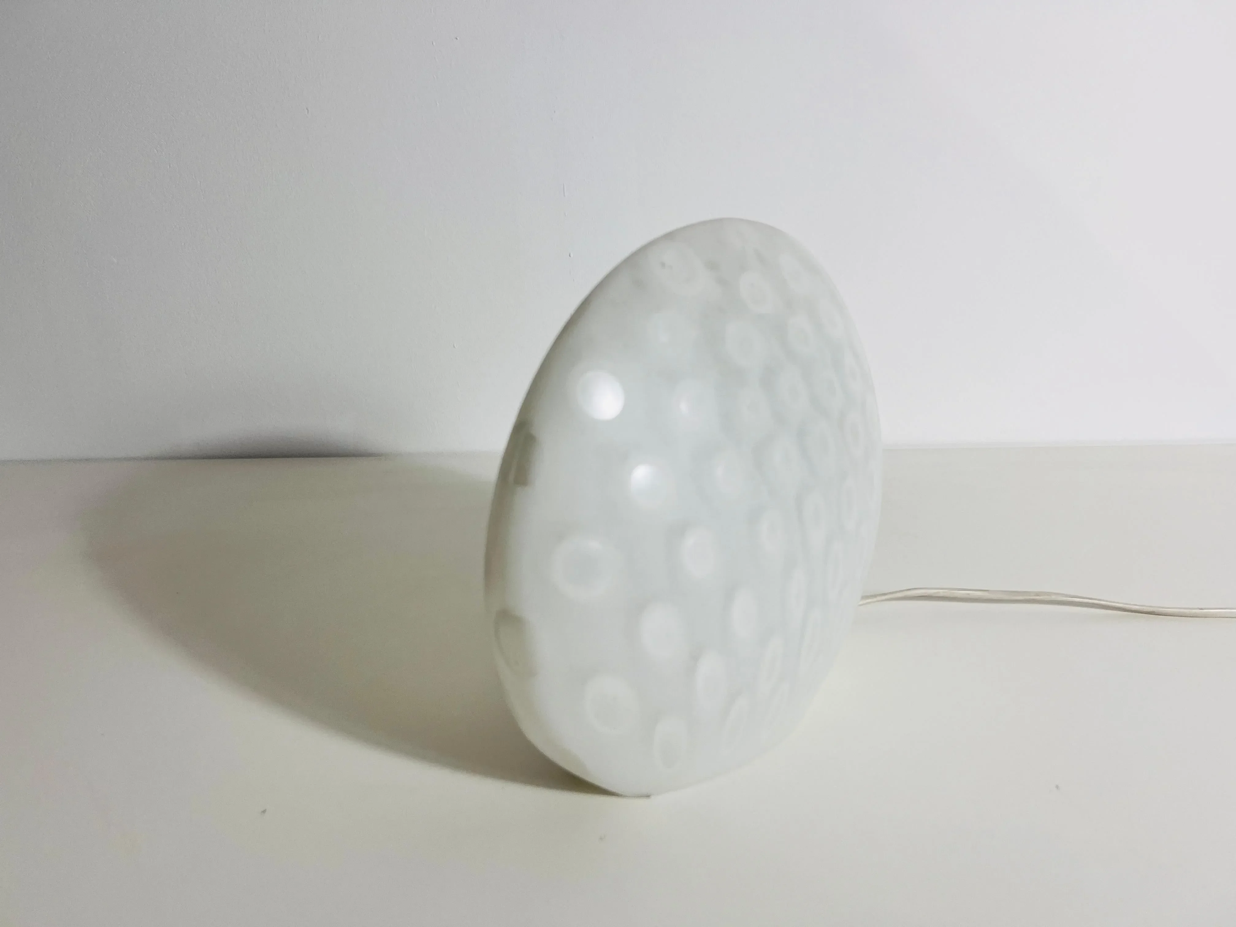 Mid-Century Glass Table Lamp by Peill & Putzler, 1970s, Germany main image 4