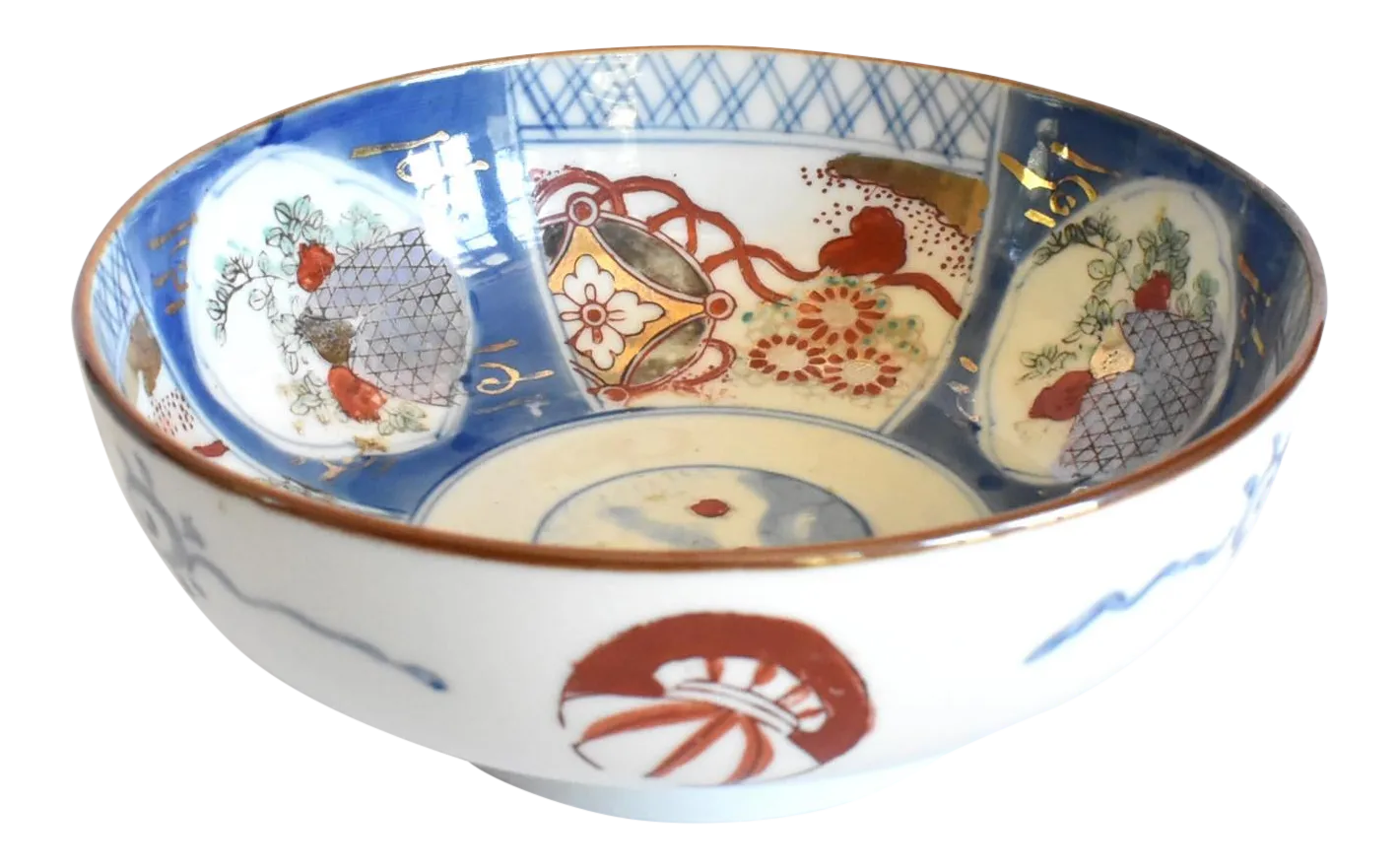 Antique 19th Century Japanese Imari Bowl Chairish
