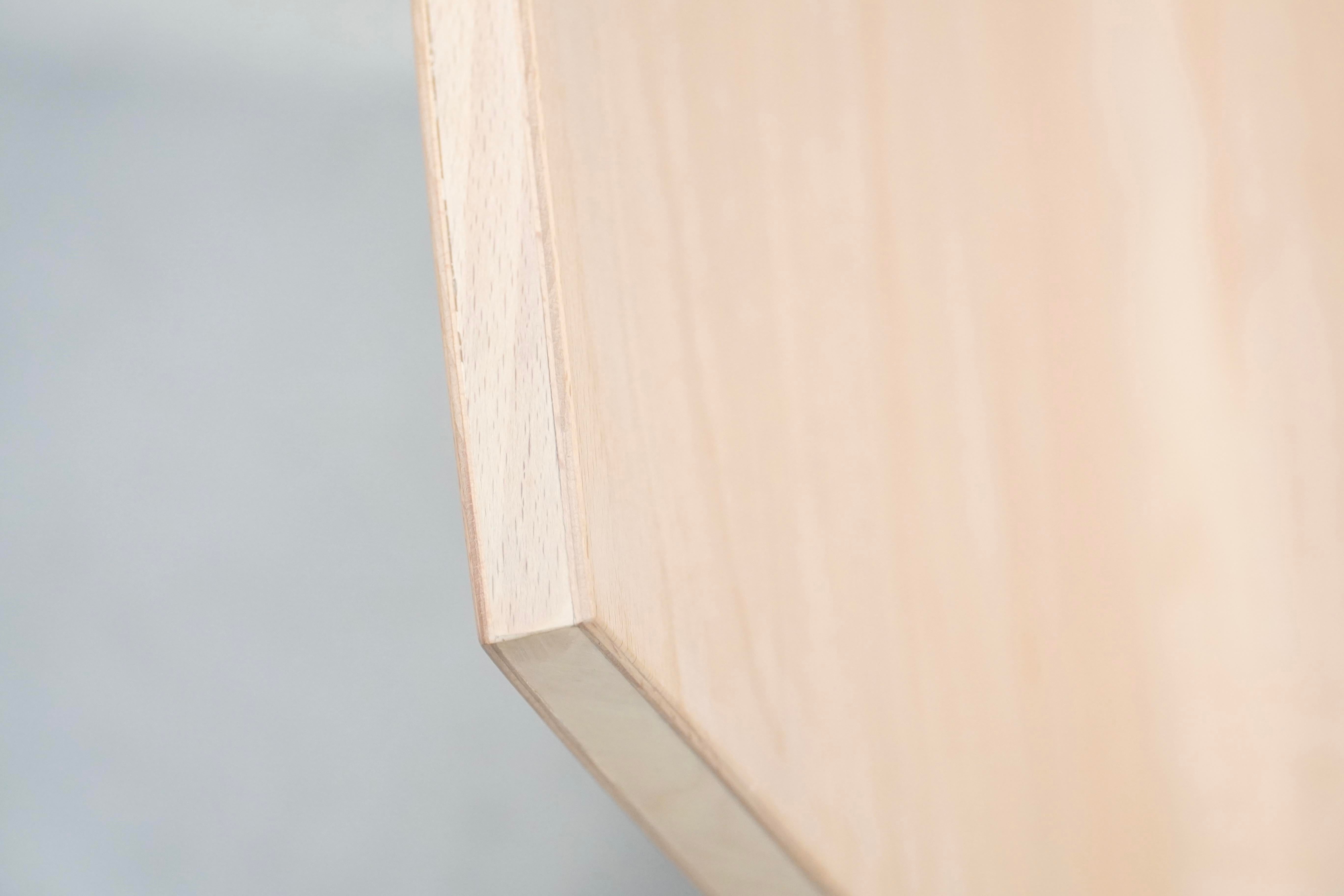LC93b Lounge Chair in Natural Beech Plywood by Maarten van Severen