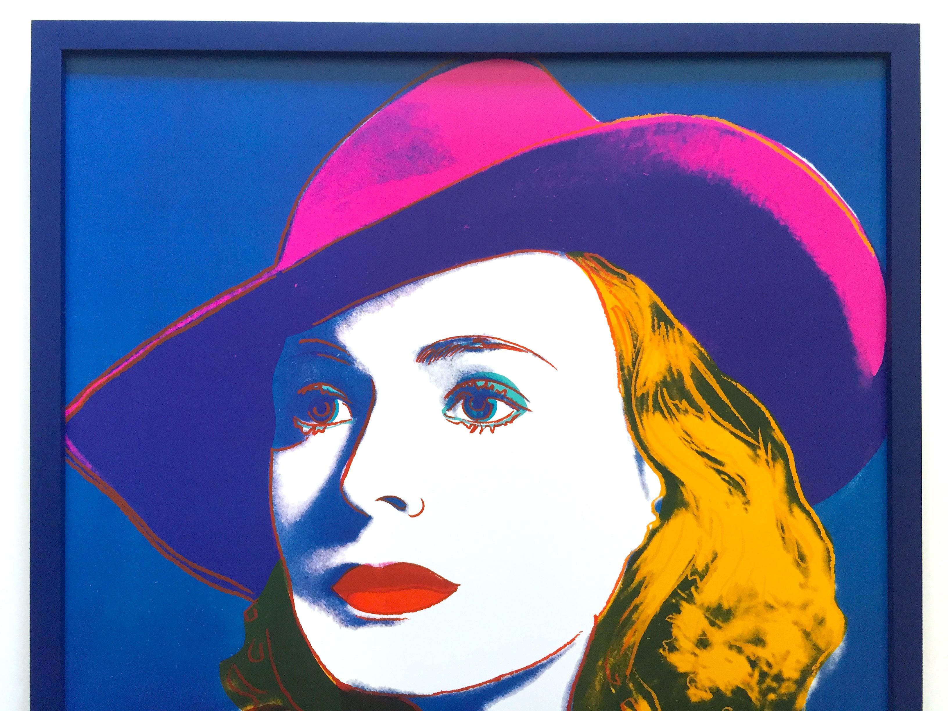 Andy Warhol Foundation Vintage 1993 Lithograph Print Framed
