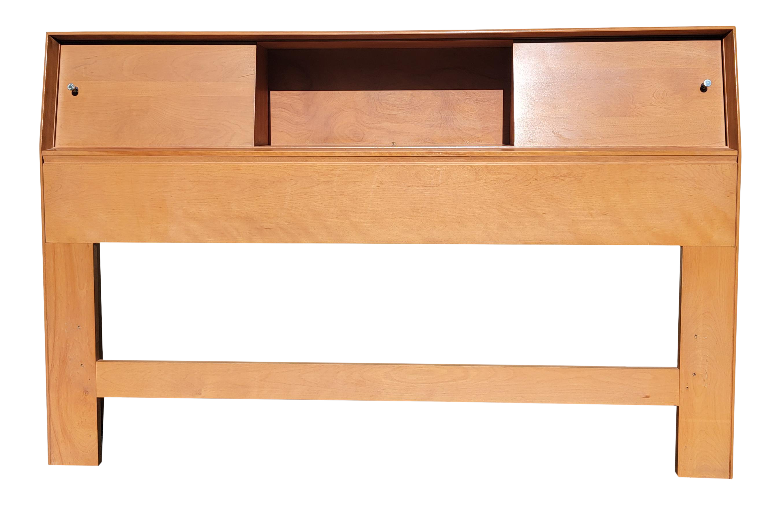 A MidCentury Modern Headboard With Storage by Heywood Wakefield Chairish