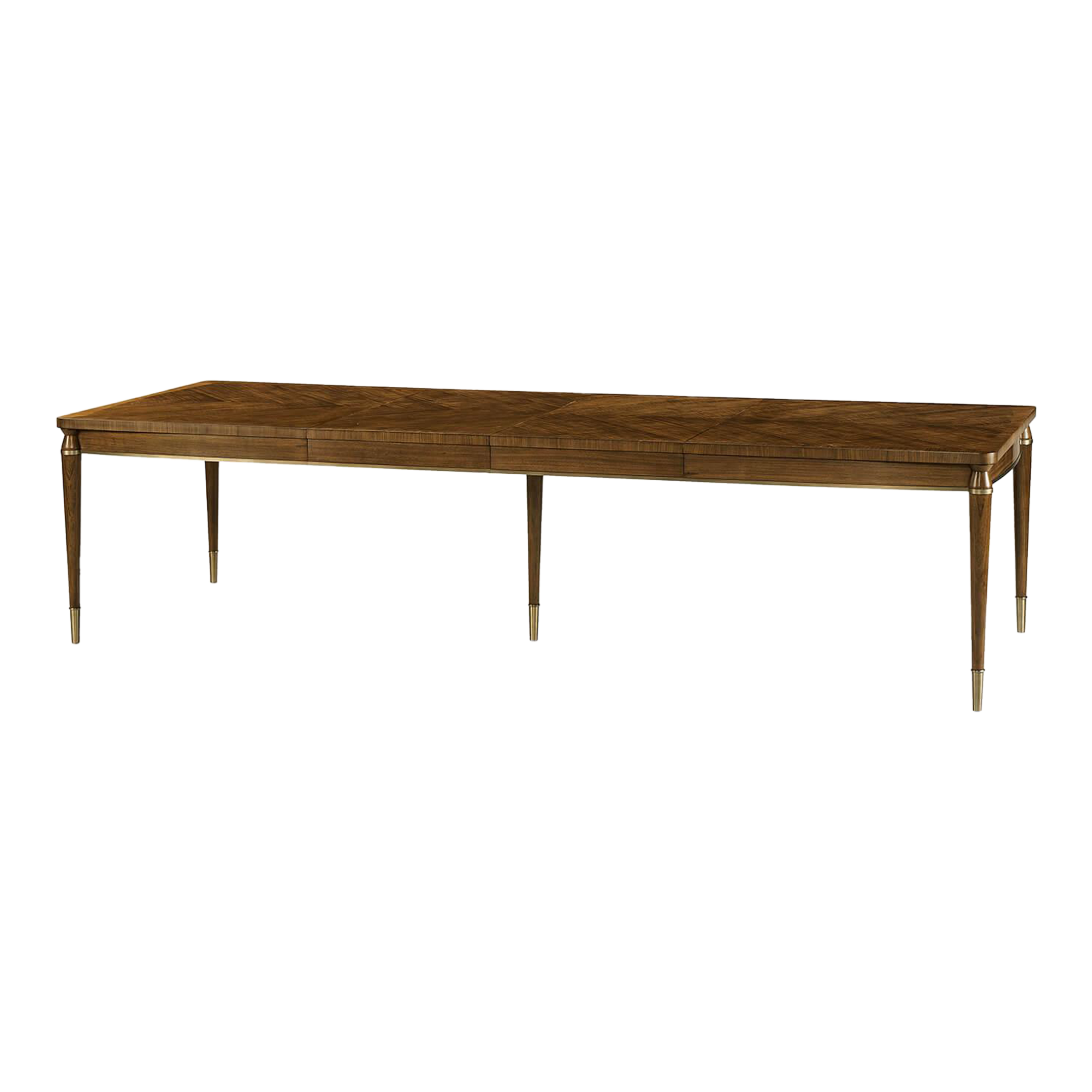 Mid Century Modern Style Extending Dining Table Chairish