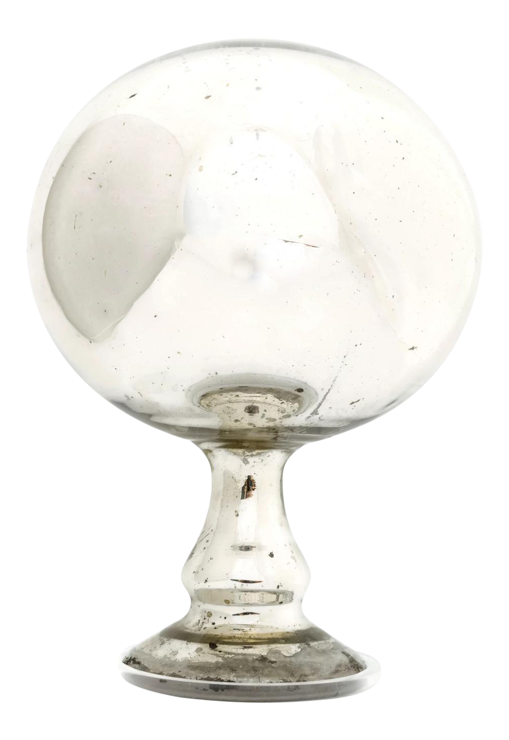 Antique Mercury Glass Gazing Globe Chairish