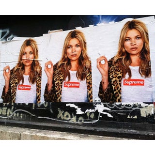 Kate Moss Supreme New York Photograph | Chairish