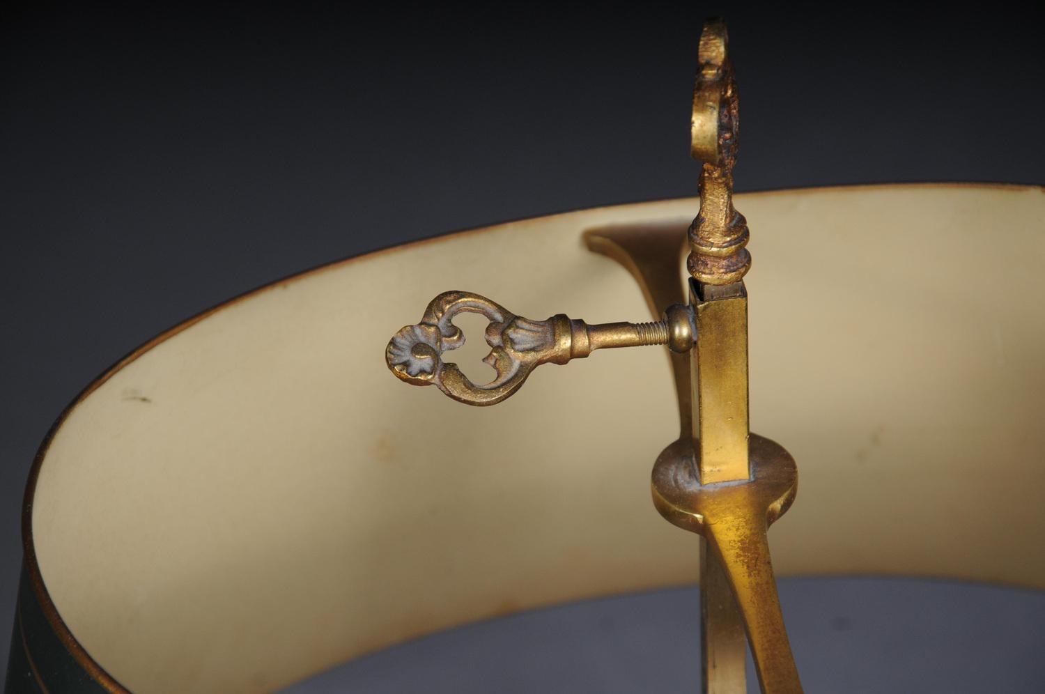 Empire Table Lamp in Gold-Plated Bronze, 1900s